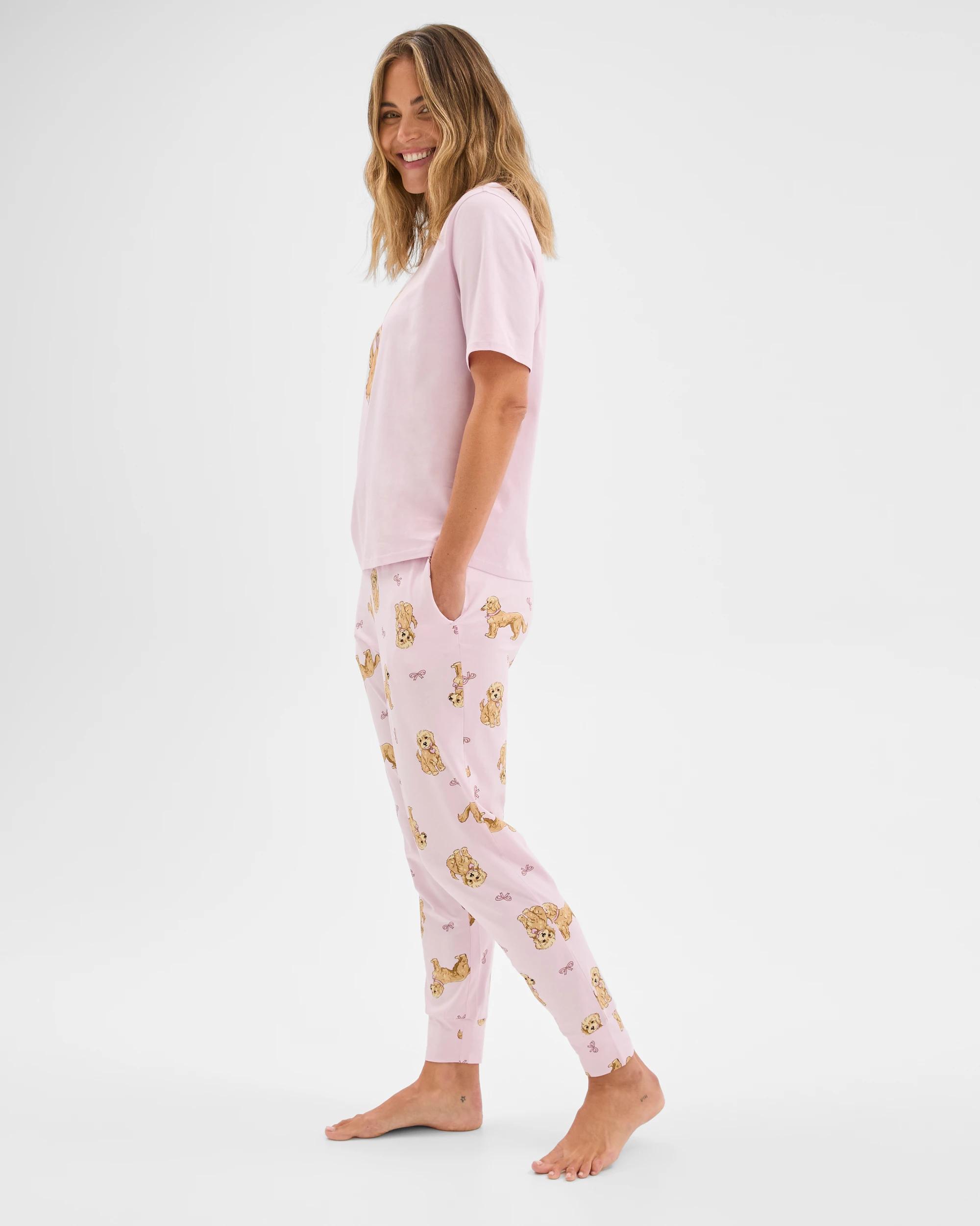 3 Target Woman Australian Cotton Jogger Sleep Pants COCKAPOO, 3 of 6