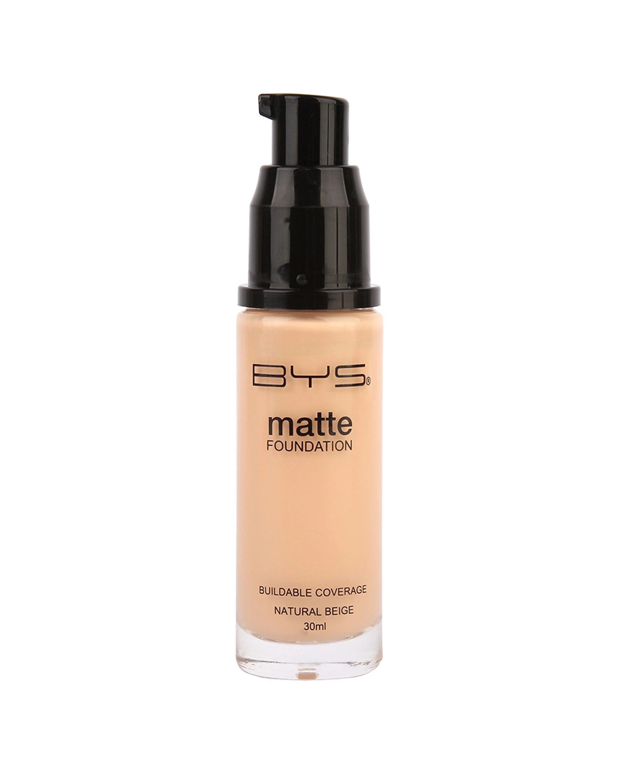 2 BYS Matte Liquid Foundation 30ml - Beige, 2 of 2
