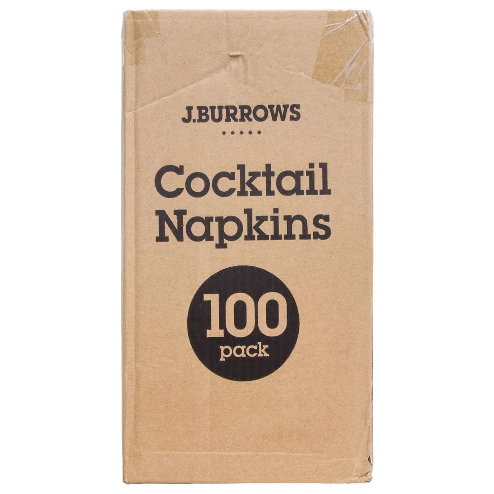 4 J.Burrows Cocktail Napkins 100 Pack, 4 of 5