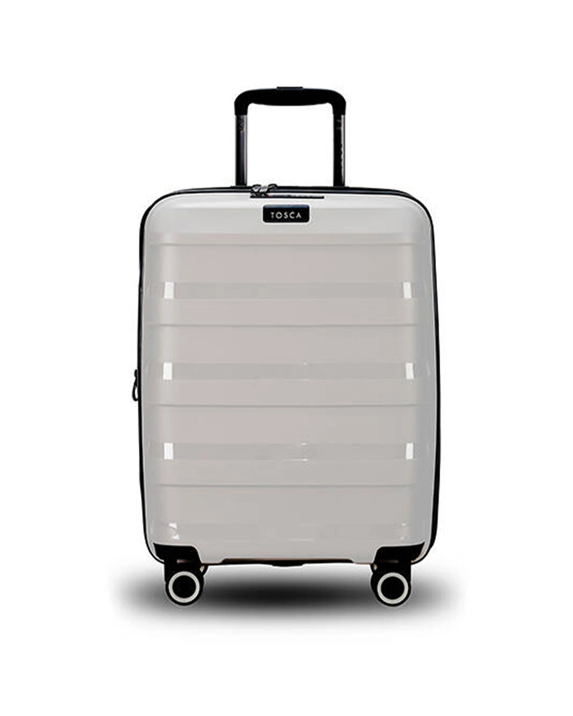 1 Tosca Comet Pp 20" Suitcase Luggage Trolley - Grey, 1 of 4