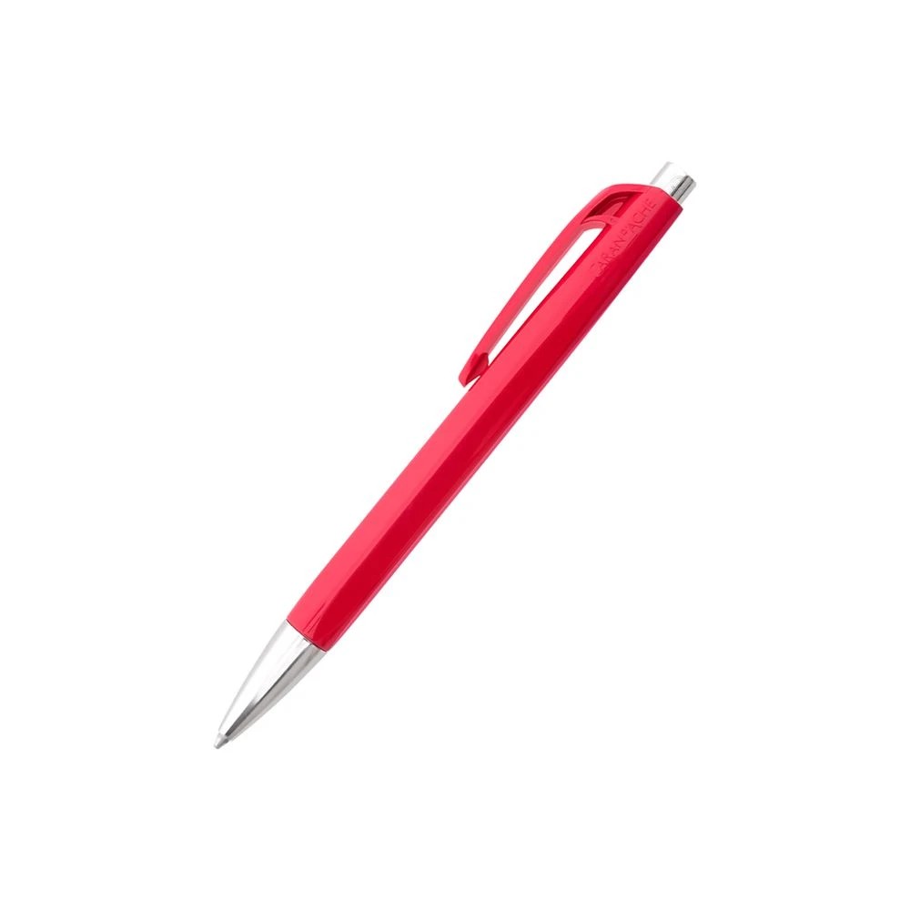 2 Caran d’Ache 888 Infinite Ballpoint Pen Ruby Pink, 2 of 3
