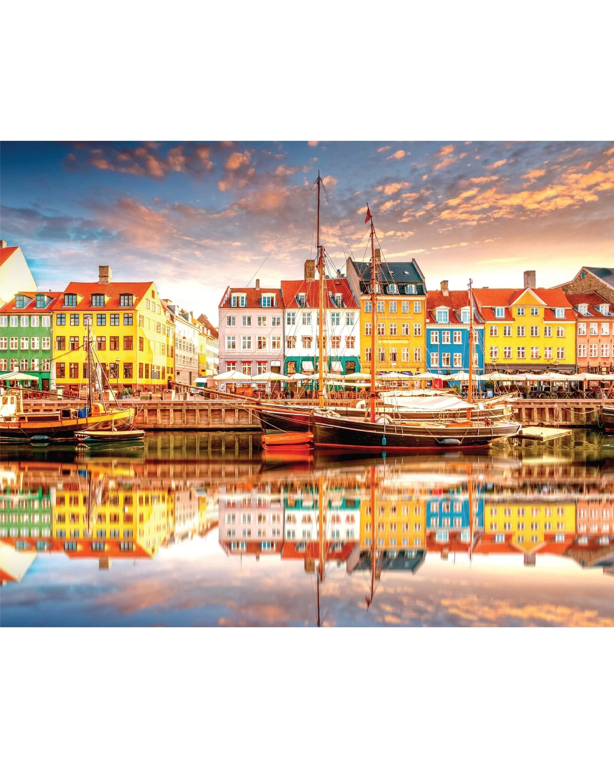 2 Hinkler Mindbogglers Nyhavn Copenhagen Denmark 1000 Piece Puzzle, 2 of 3