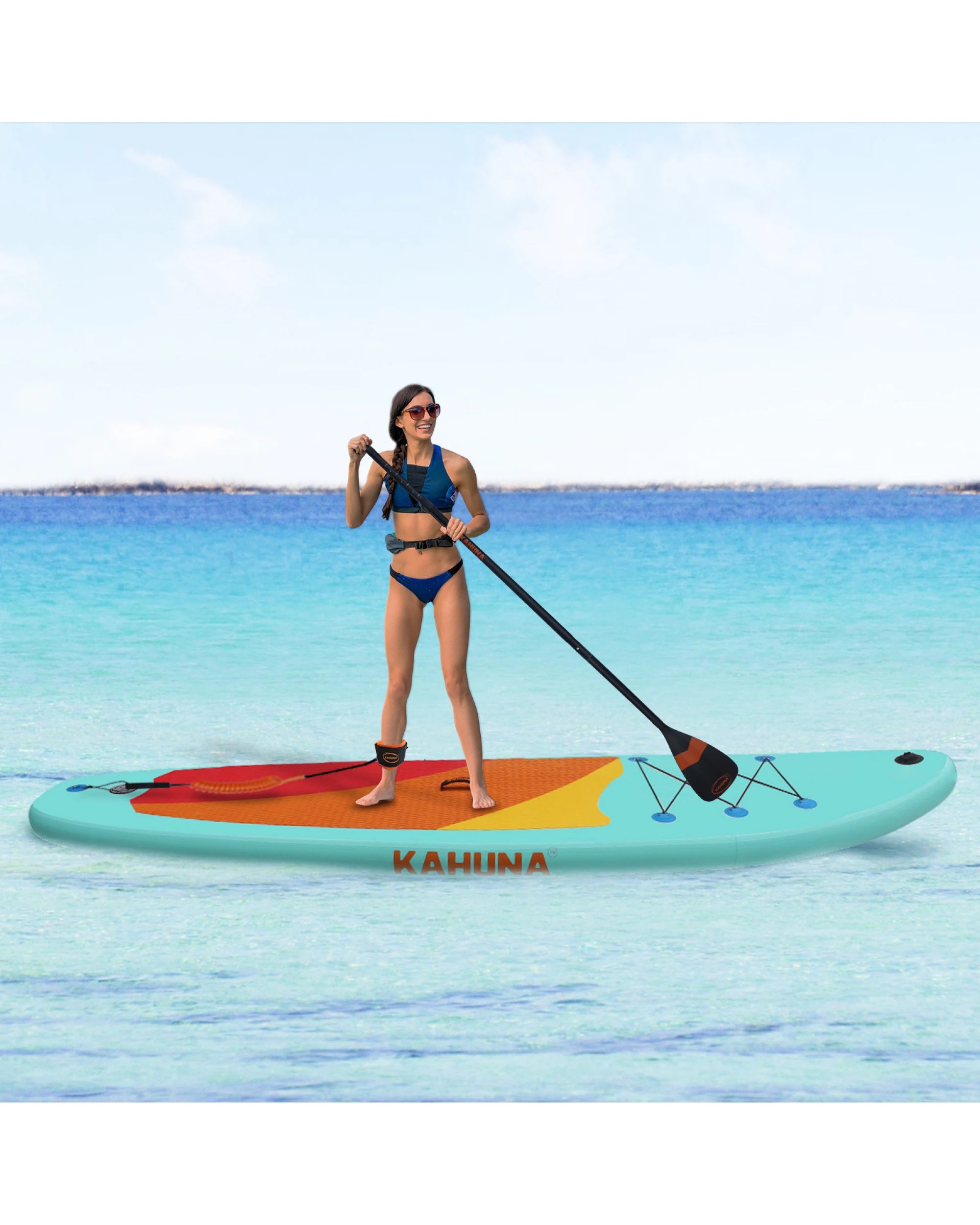 2 Kahuna Hana Inflatable Stand Up Paddle Board 10ft6in iSUP Accessories, 2 of 9