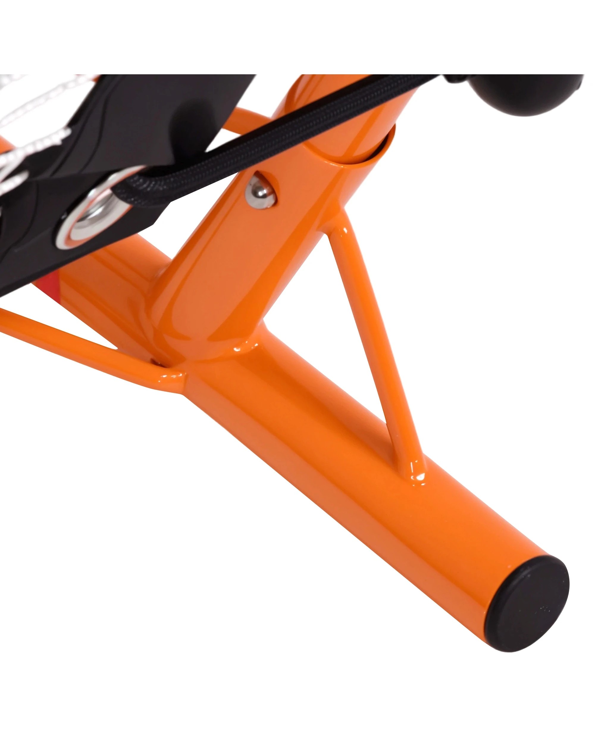 4 Advwin 1.83m x 1.4m Soccer Rebounder Net with Carry Bag - Orange, 4 of 5