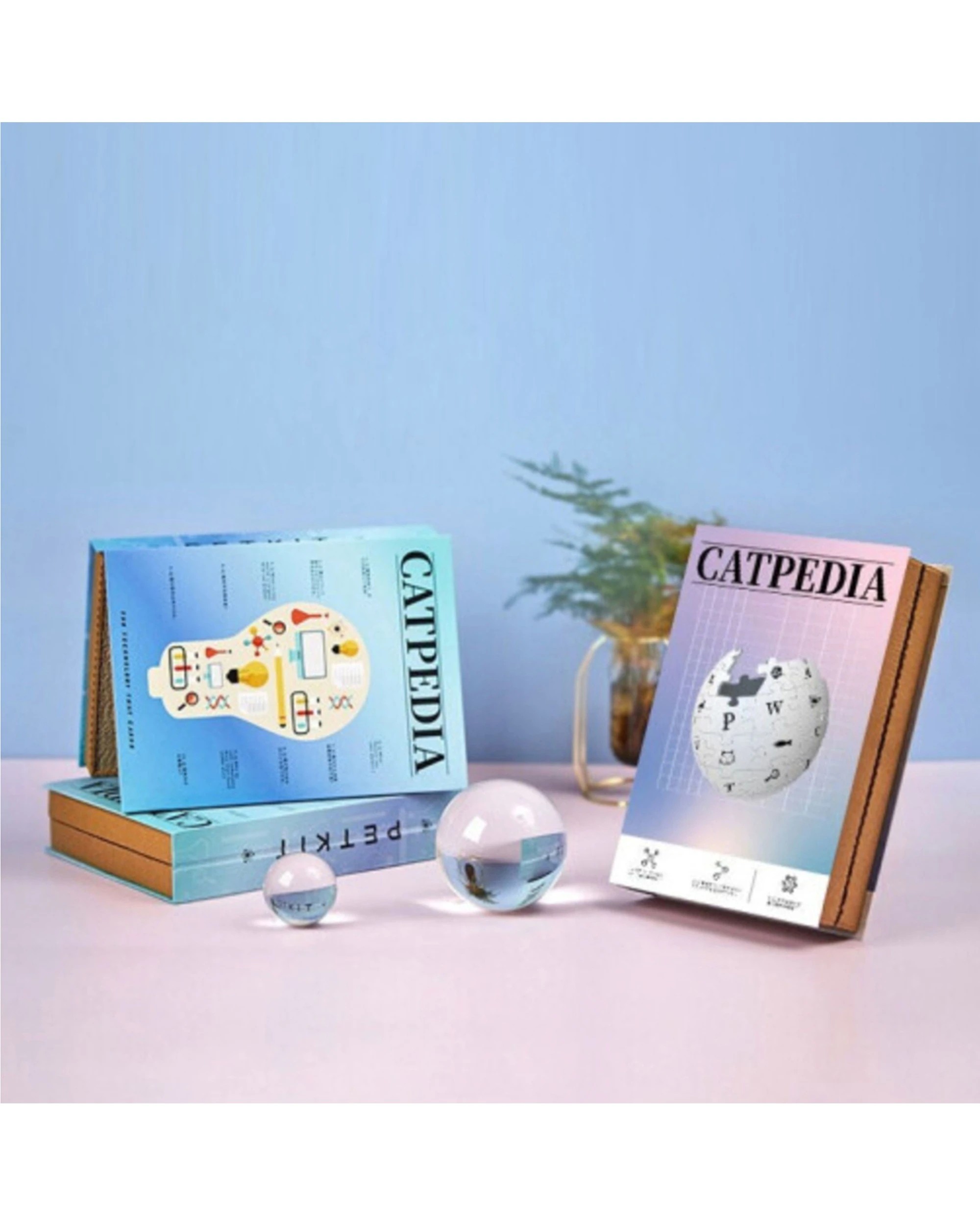 5 Petkit Catpedia Scratcher Book Corrugated Paper Includes Catnip Expandable - Blue, 5 of 6