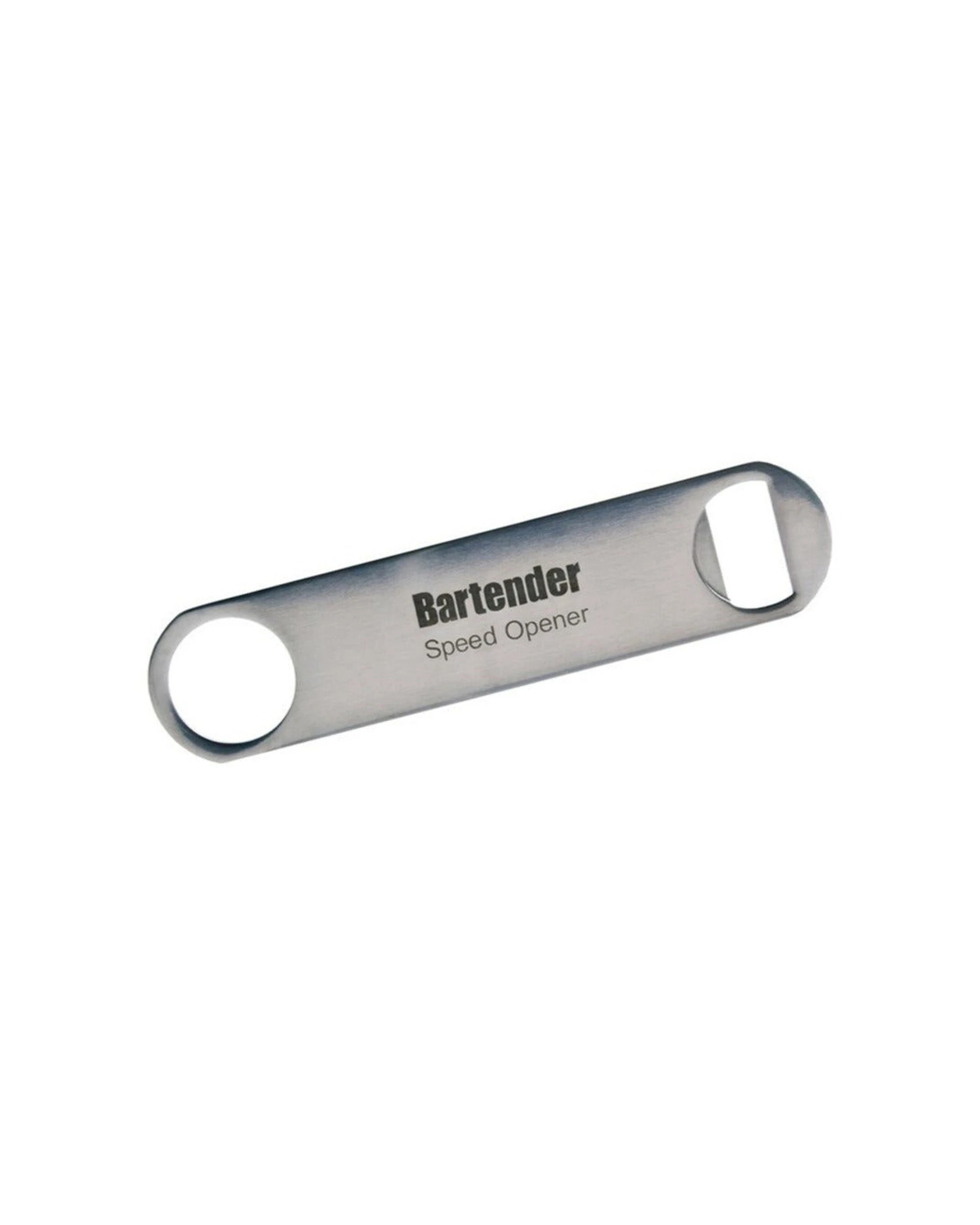 1 Bartender Stainless Steel Bar Blade Bottle Opener High Quality Durable Tool - Silver, 1 of 3