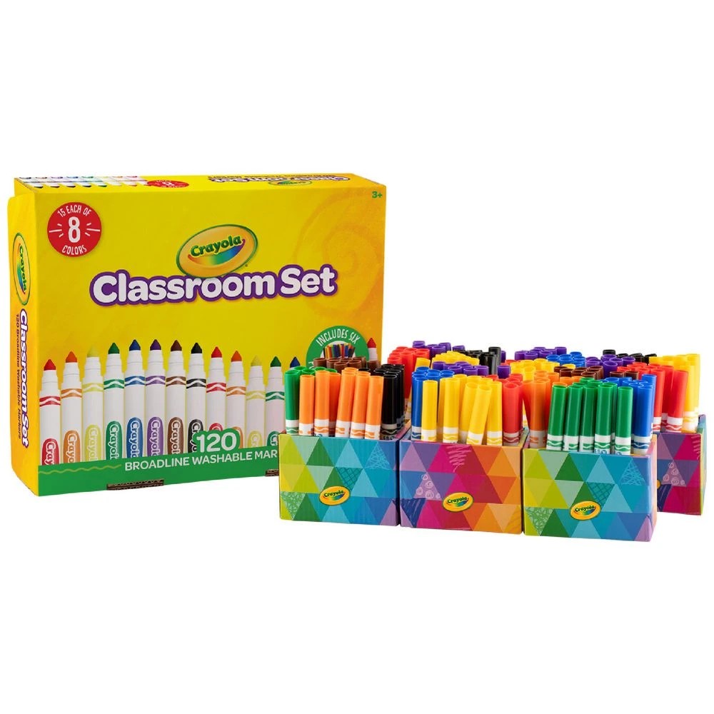 2 Crayola Washable Markers Classroom Pack 120 Pieces, 2 of 4