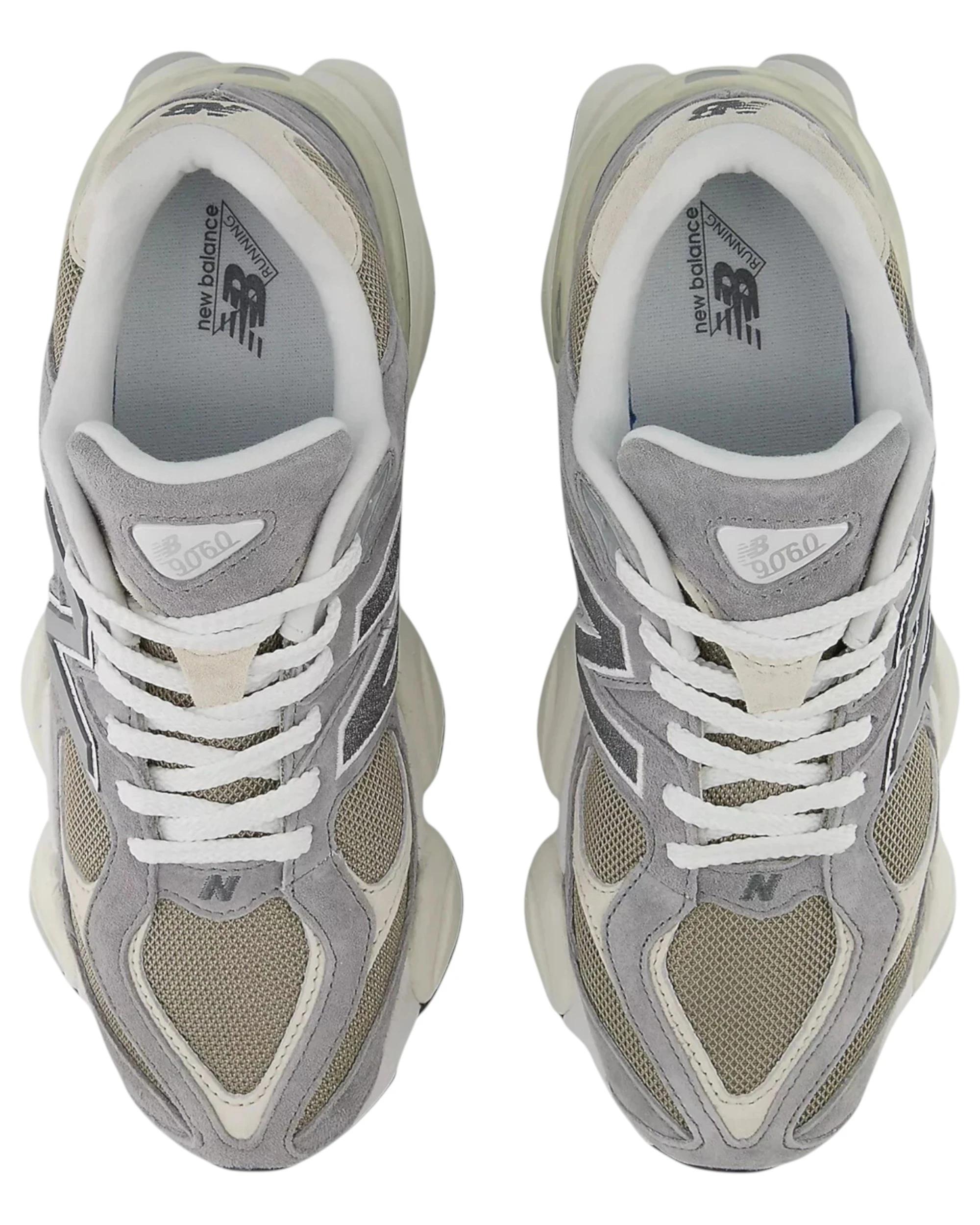 4 New Balance Mens 9060 Grey Multi Athletic Shoes GREY MULTI, 4 of 6