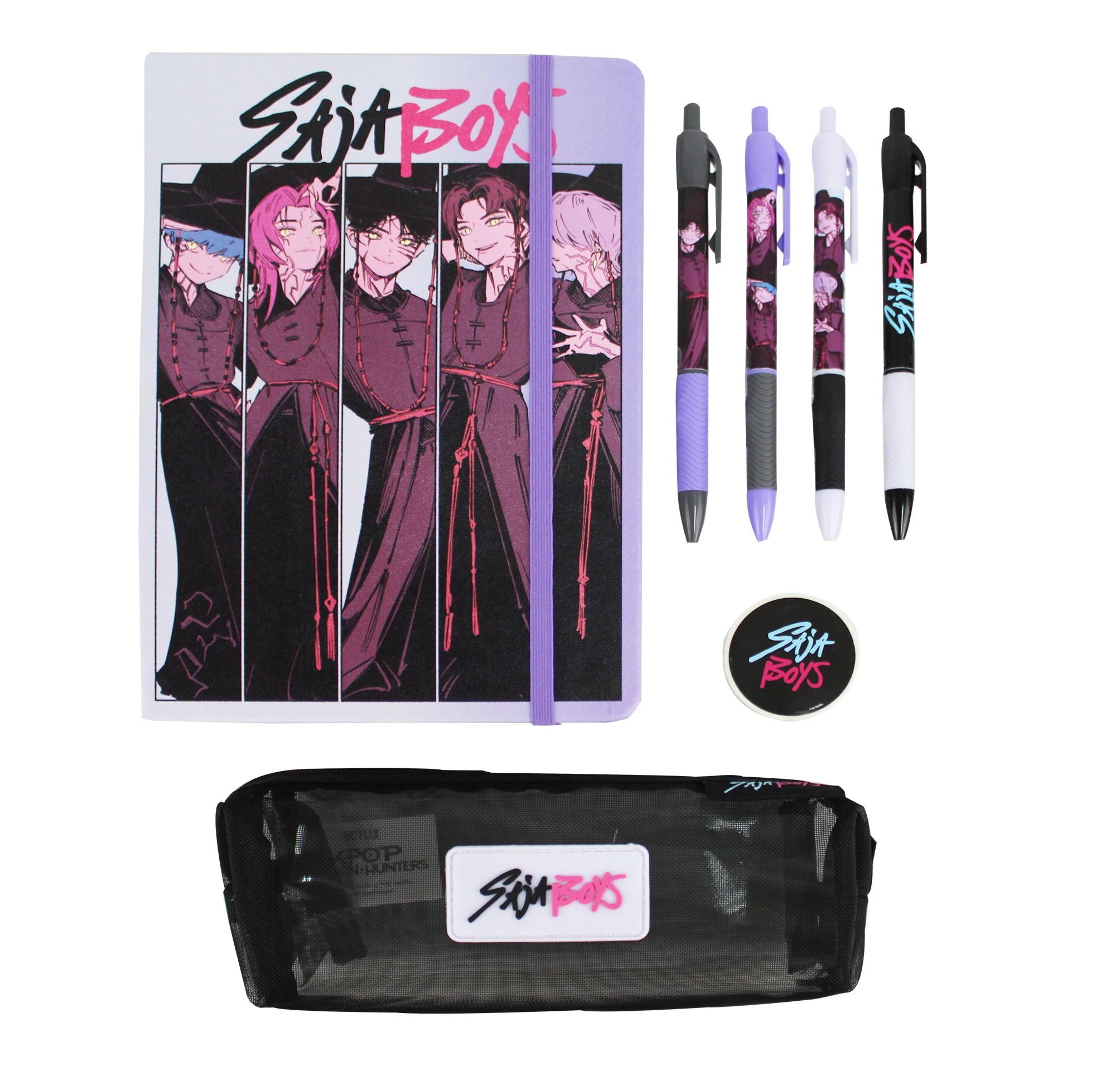 1 KPop Demon Hunters Stationery Set - Saja Boys, 1 of 2