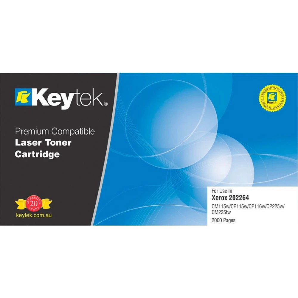 1 Keytek Laser Toner Xerox Printers Black 202264, 1 of 1