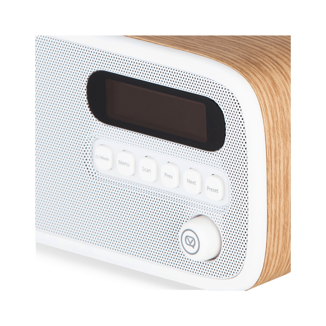 4 VQ Dexter DAB And DAB Plus FM Radio Bluetooth Rechargeable Battery Portable - Brown, 4 of 4