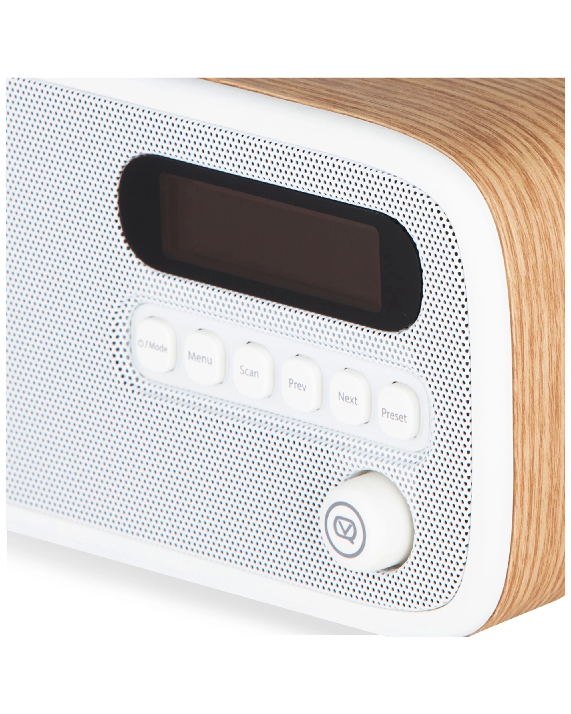 4 VQ Dexter DAB And DAB Plus FM Radio Bluetooth Rechargeable Battery Portable - Brown, 4 of 4