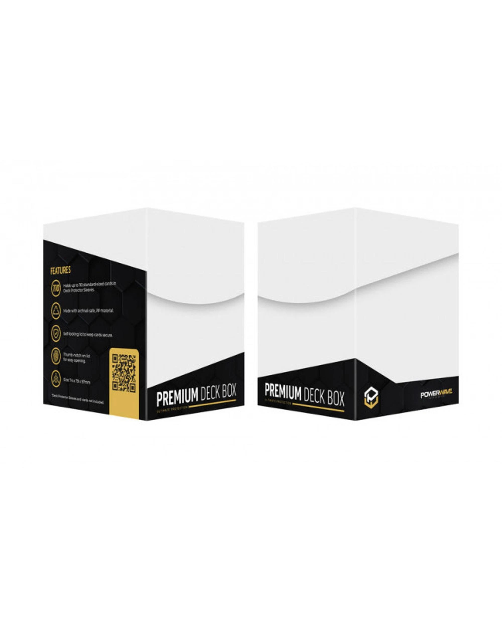 1 Powerwave Premium Deck Box - White, 1 of 1