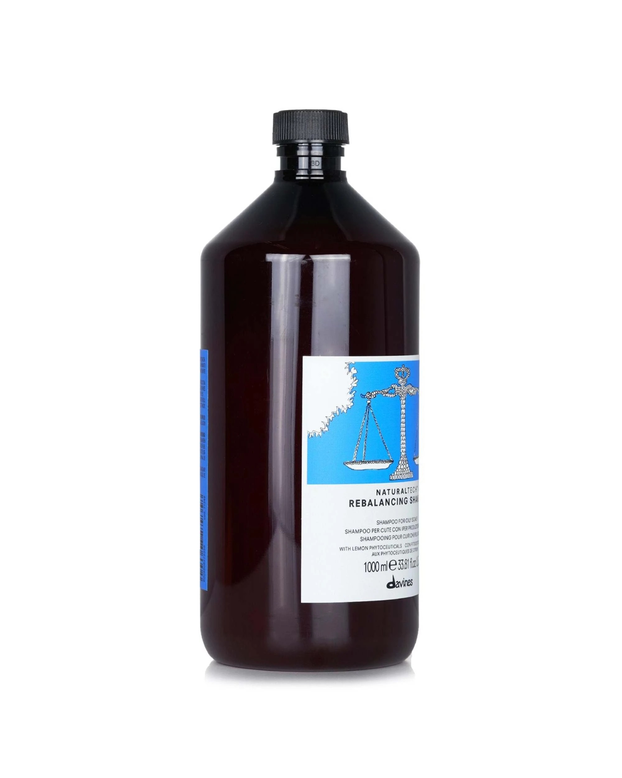 2 Davines Natural Tech Rebalancing Shampoo  1000ml/33.81oz, 2 of 4