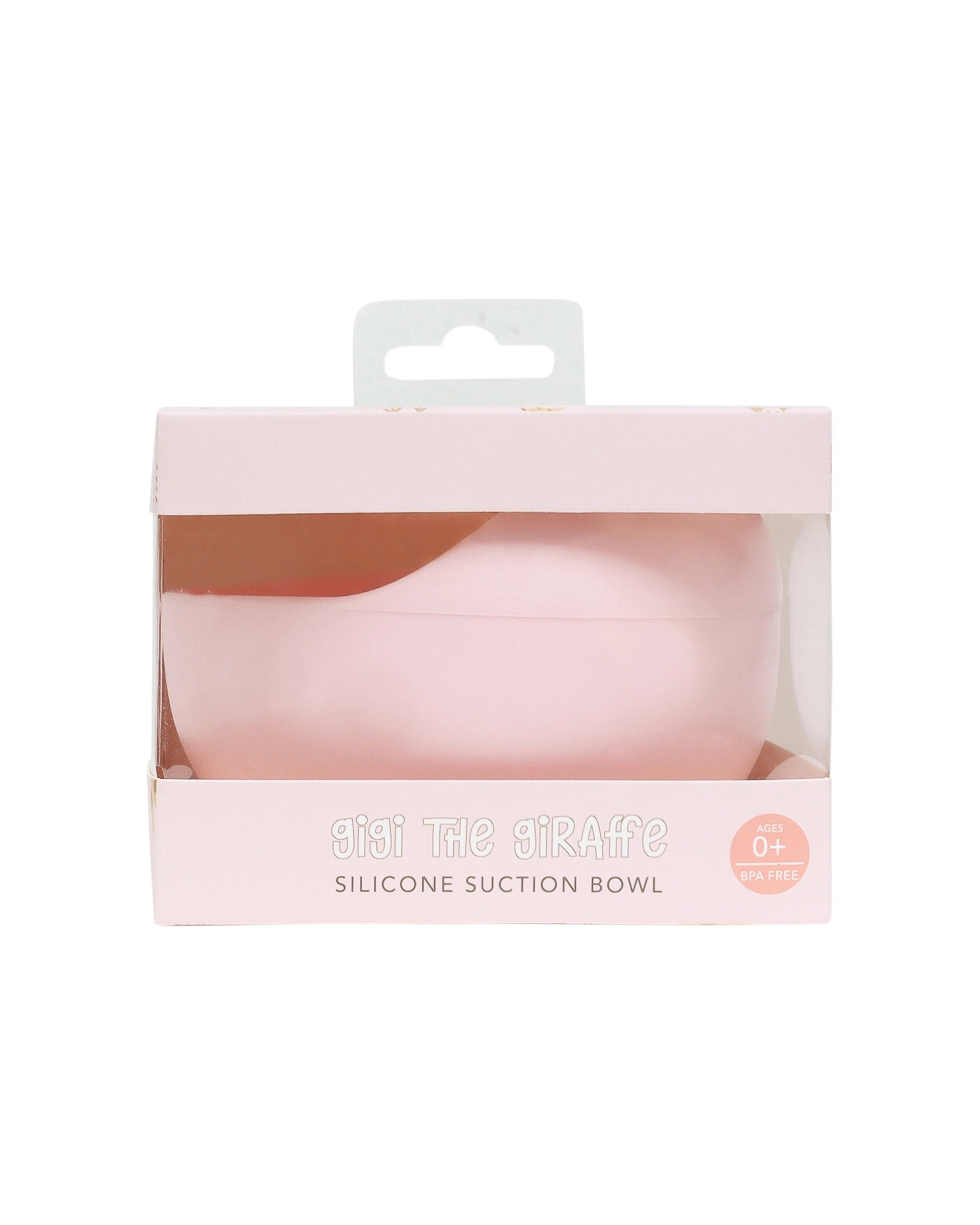 2 Splosh Baby Giraffe Silicone Suction Bowl Ages 0 And Up Microwave Safe - Pink, 2 of 2