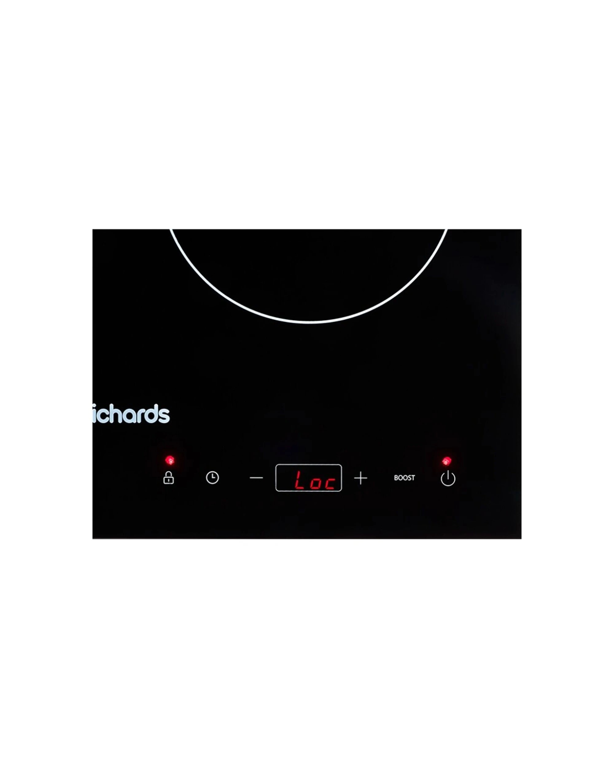 4 Morphy Richards Dual Induction Cooktop 2200W Digital Display Portable - Black, 4 of 5