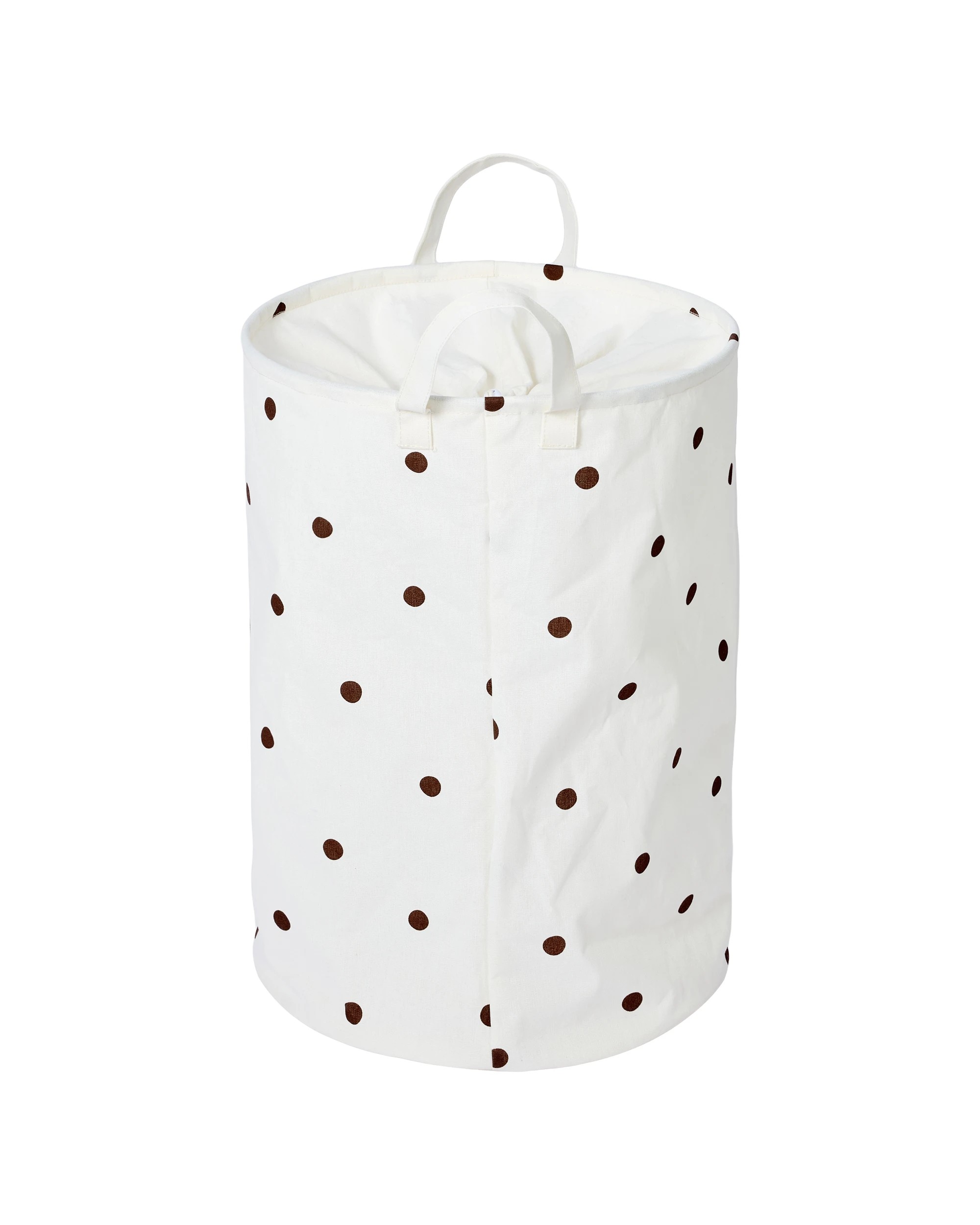 2 Polka Dot Pop Up Laundry Hamper - Beige, 2 of 7