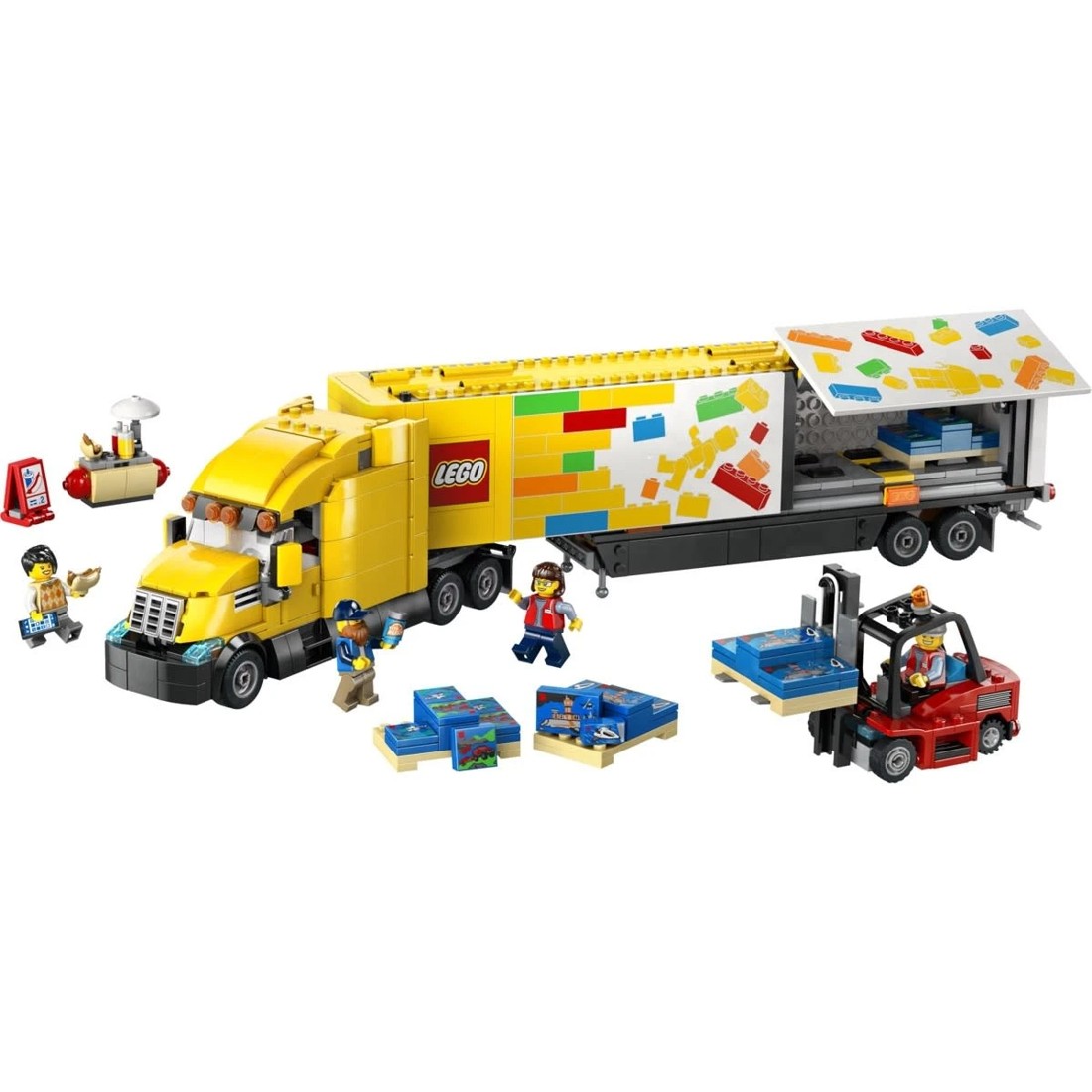 3 LEGO City Big Vehicles Yellow Delivery Truck 60440, 3 of 11