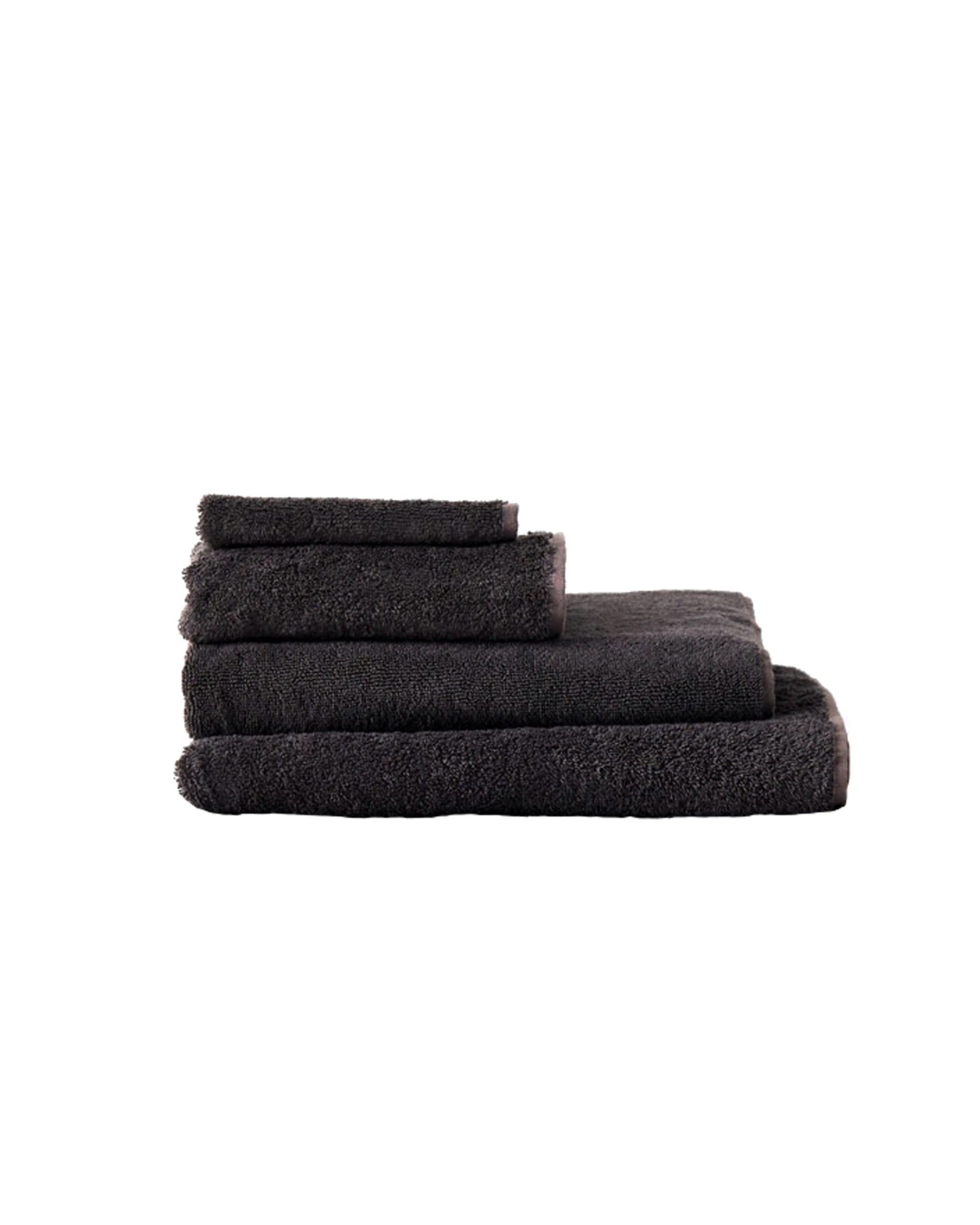 1 Linen House Nara 4 pc Towel Set - Black, 1 of 1