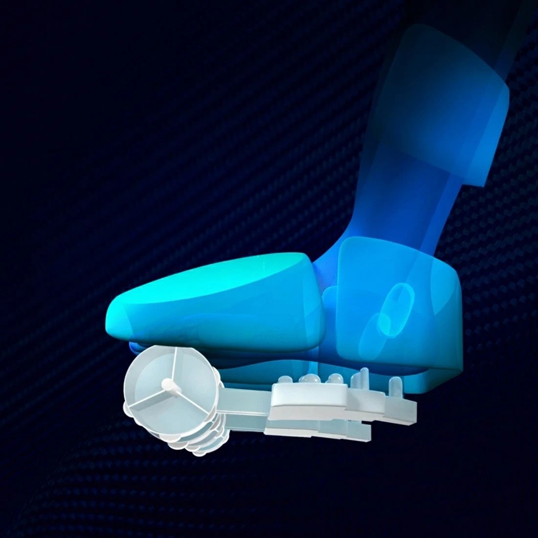 3 Livemor Kneading Heated Foot Massager Electric Massagers - Black, 3 of 5