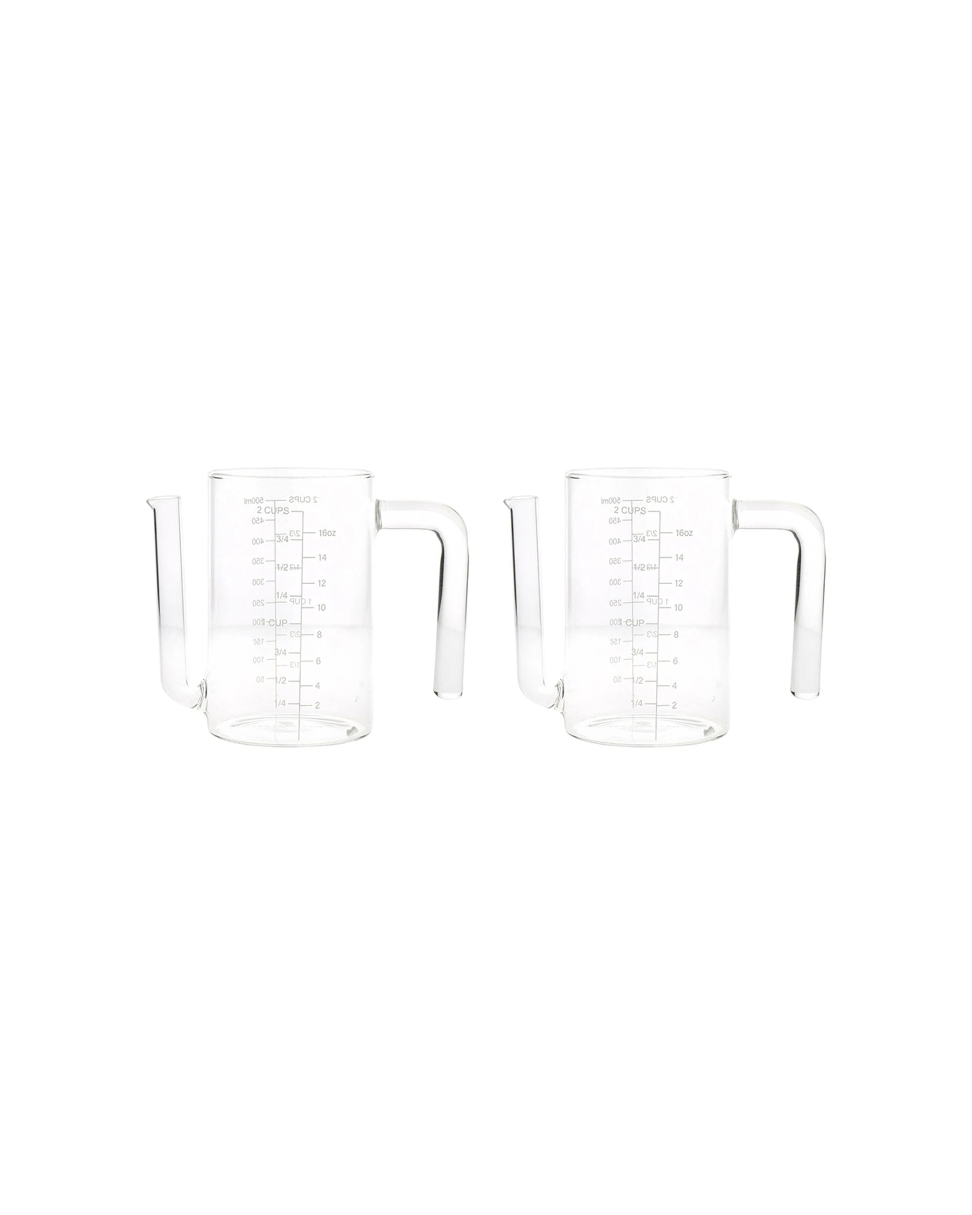 1 Mastercraft 2x 500ml Fat Gravy Separator Container Jug Kitchen Tool - Clear, 1 of 5