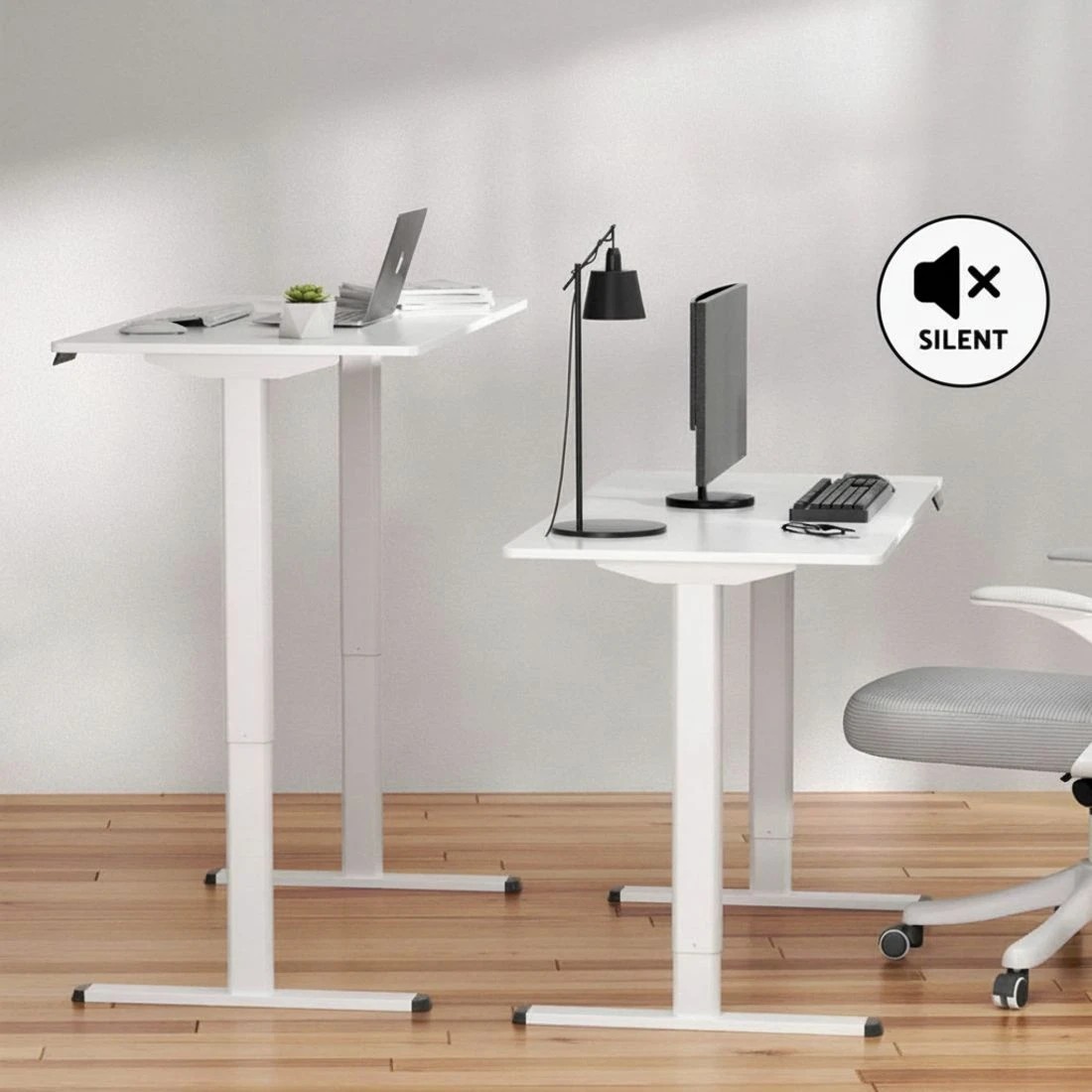 6 Artiss Treadmill with 120cm Automatic Standing Desk Electric Walking Pad - Multi, 6 of 7