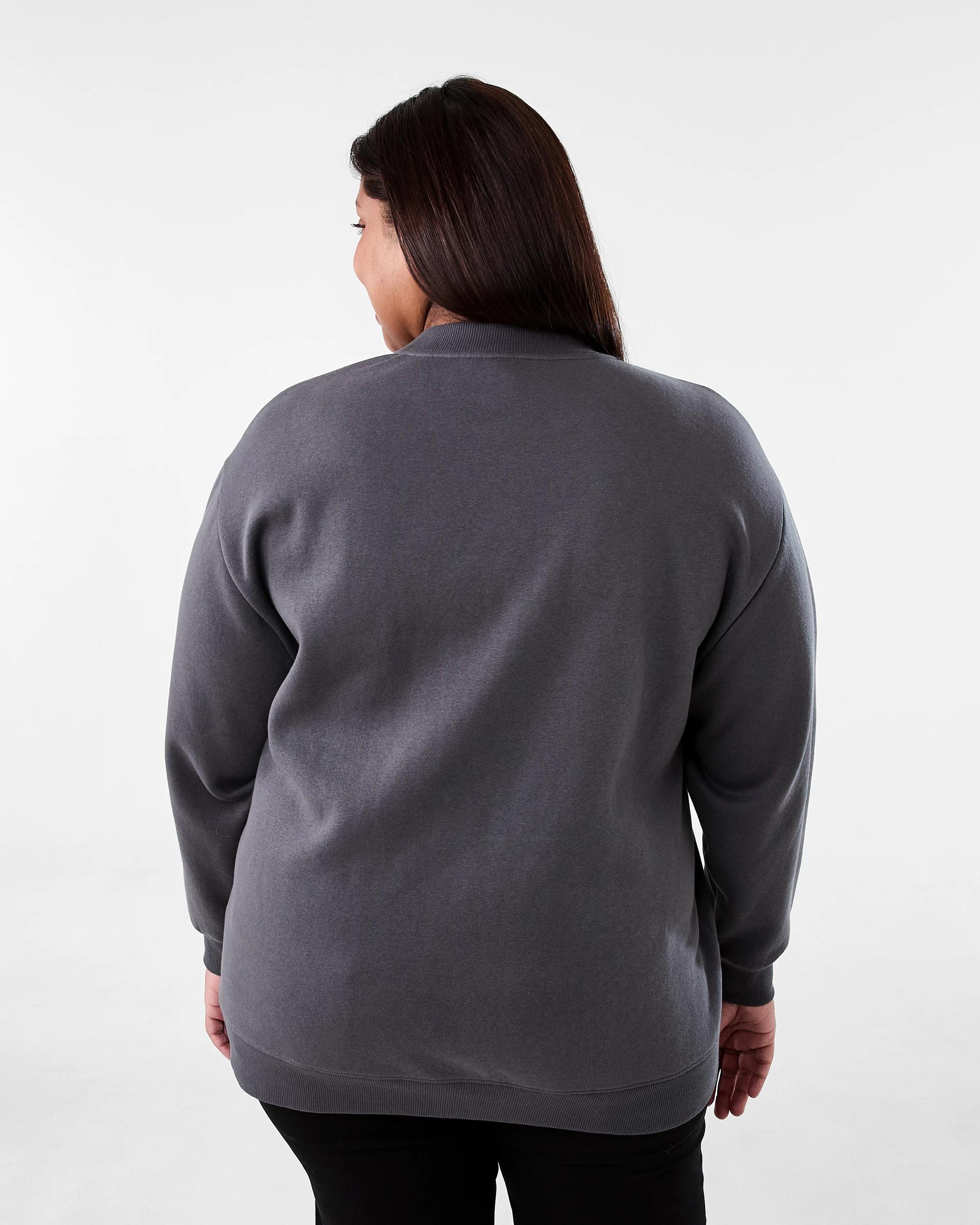 3 Curve Long Sleeve Crew Neck Sweatshirt Oregon, 3 of 6