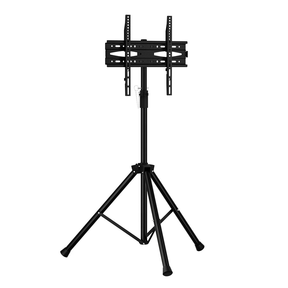 1 Artiss TV Stand Mount Bracket for 32"-70" LED LCD Tripod Floor Shelf Universal - Black, 1 of 5