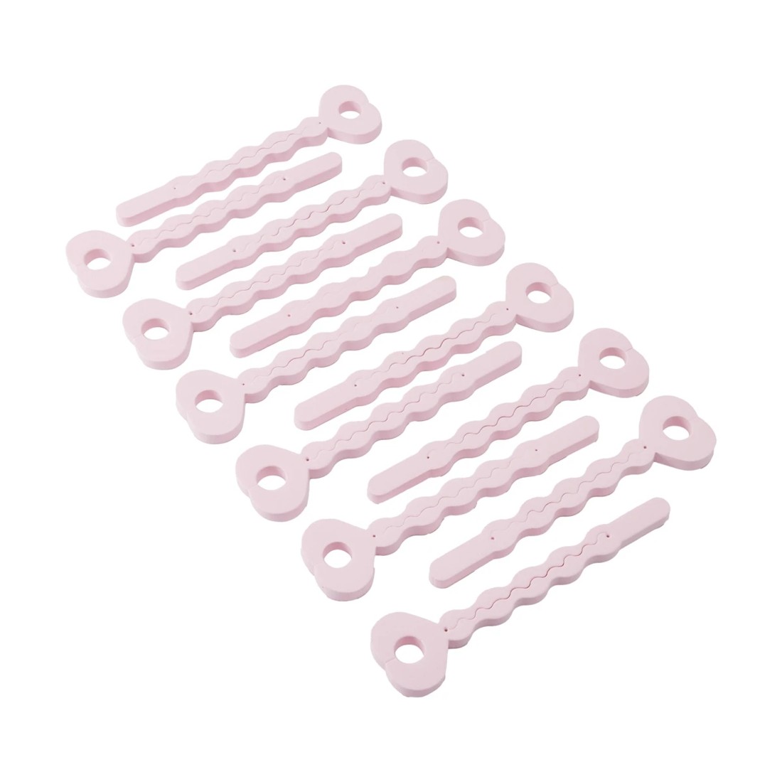 2 OXX Haircare 12 Piece Sponge Hair Curlers - Pink, 2 of 8