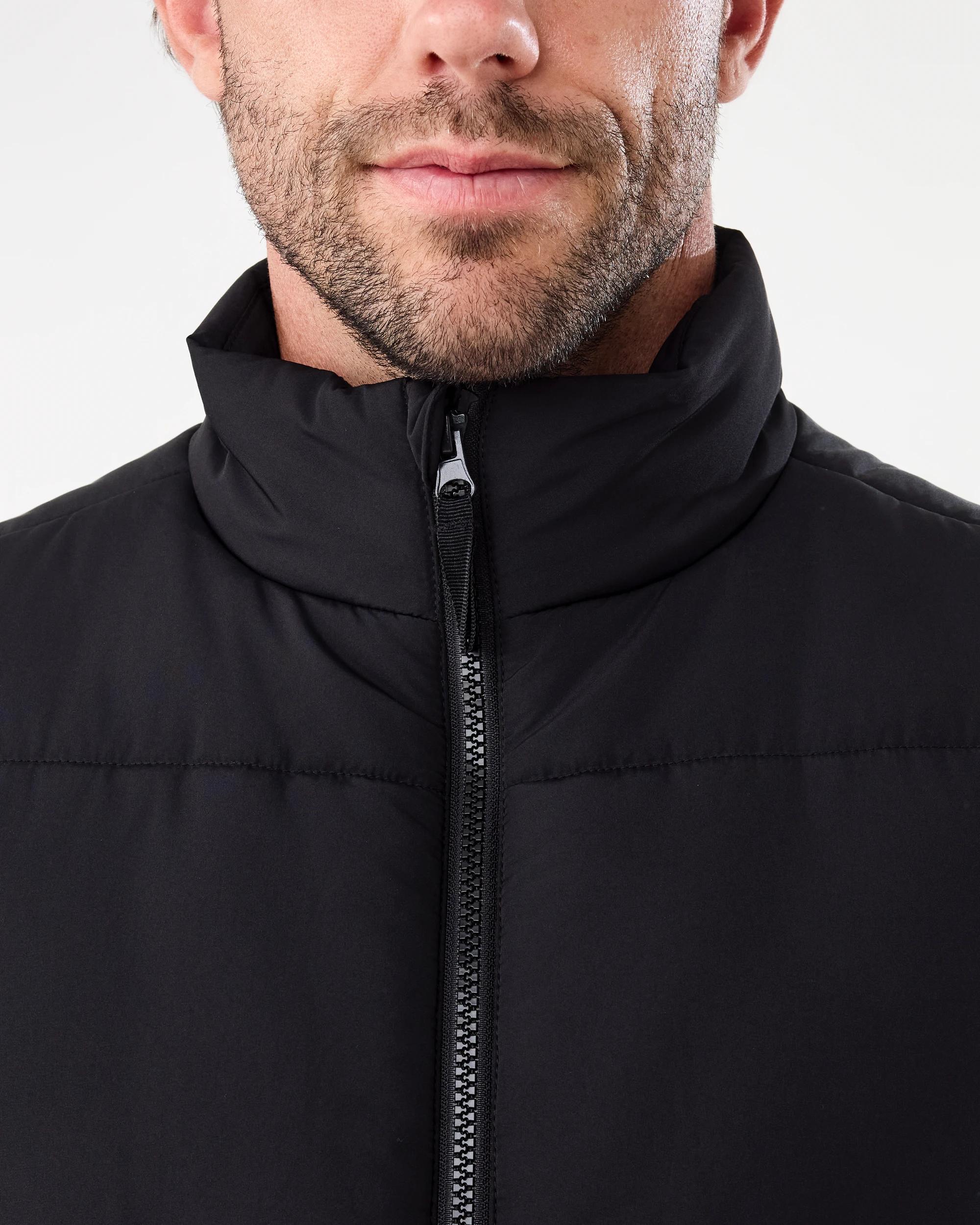 6 Puffer Vest Black, 6 of 7