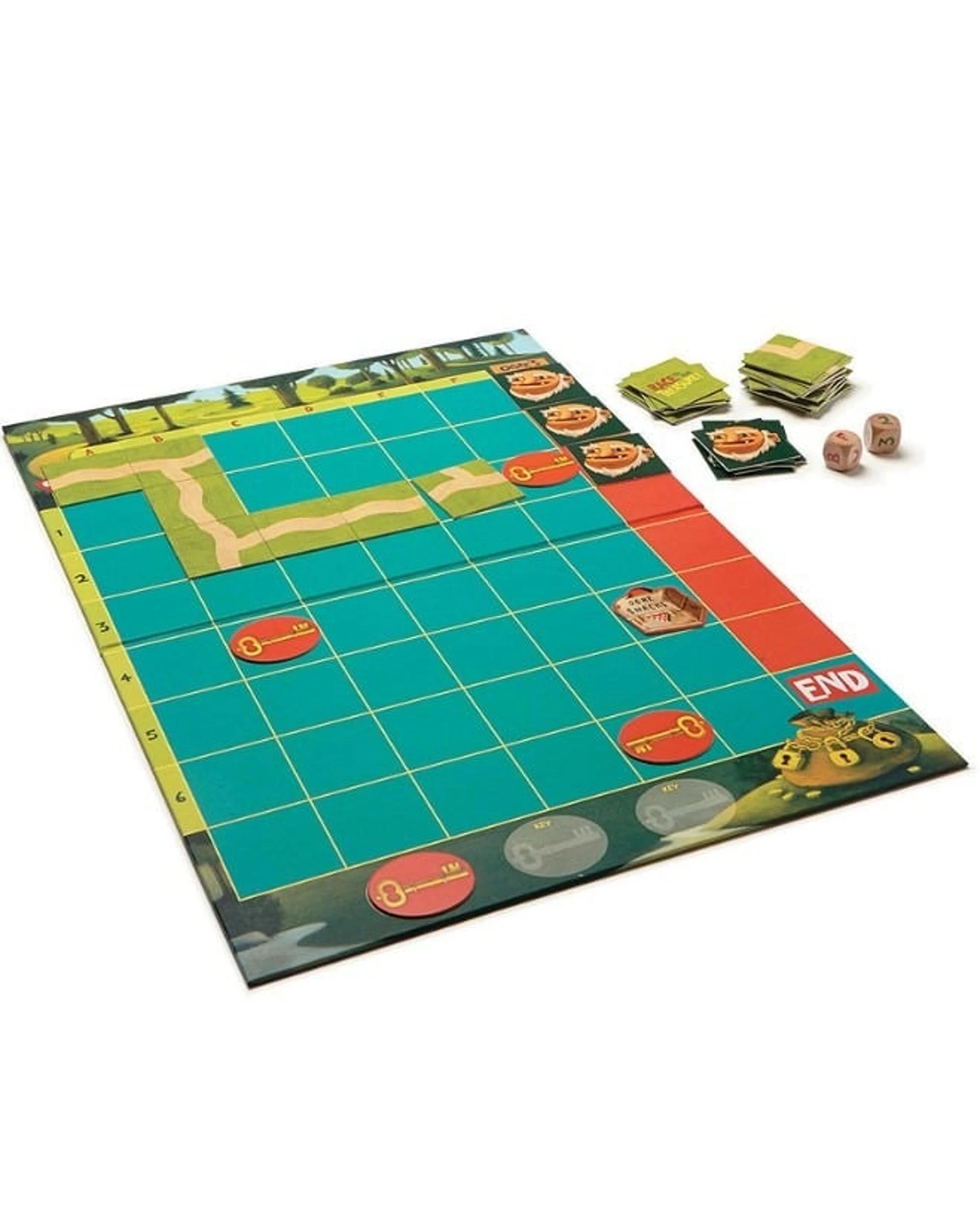 3 Race to the Treasure Board Game, 3 of 5