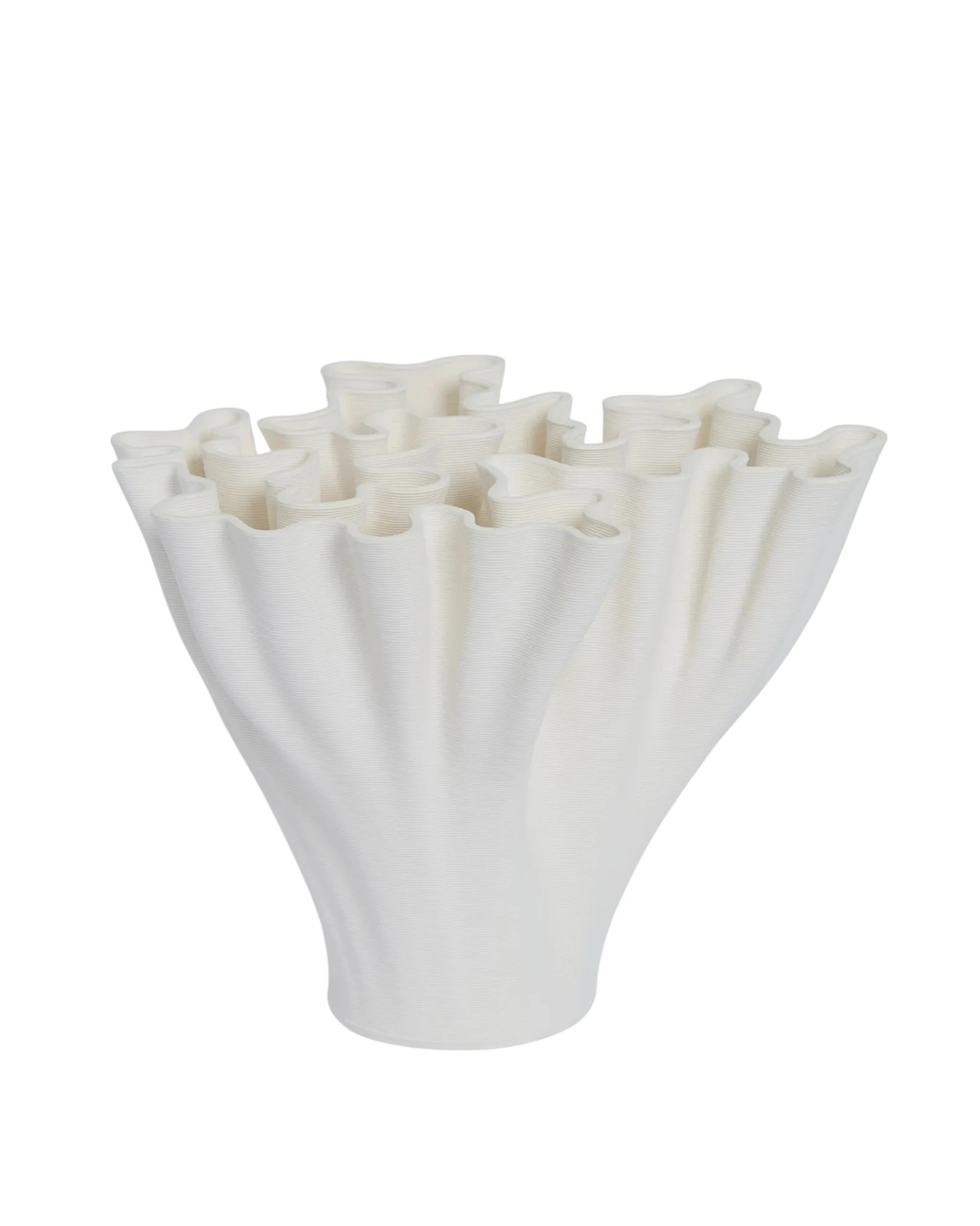 1 One Six Eight London Sunny Vase - 29cm - White, 1 of 4