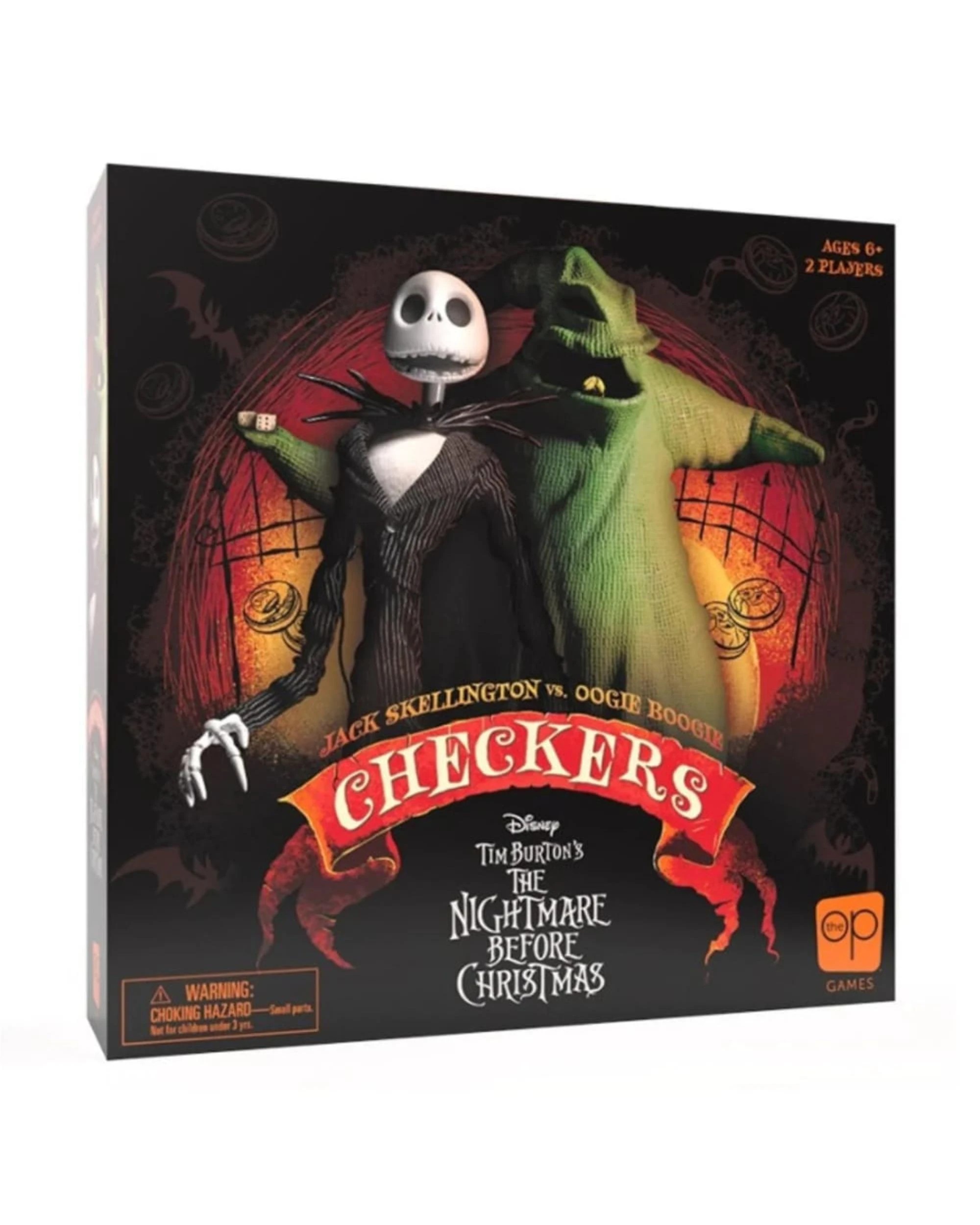 1 Checkers The Nightmare Before Christmas Edition Board Game, 1 of 3