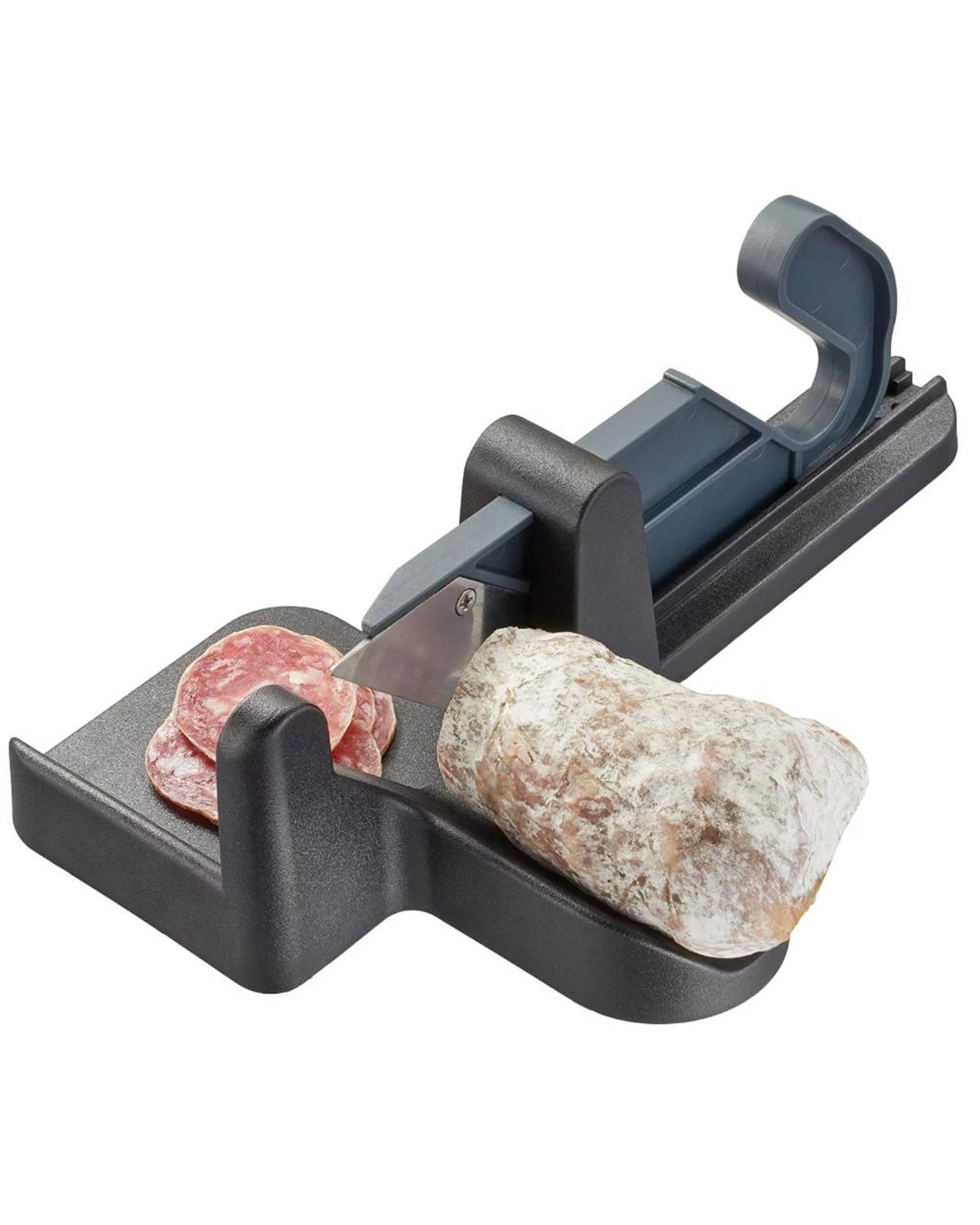 3 Gefu Tranche Stainless Steel Sausage & Food Slicer  Black, 3 of 3