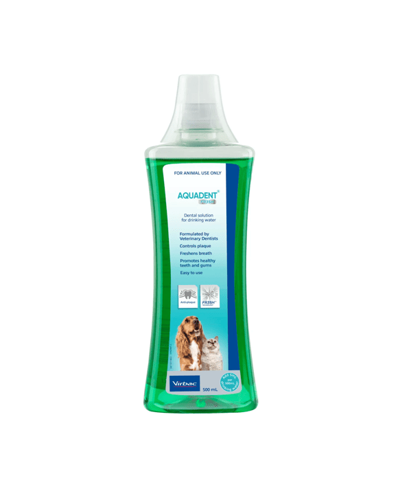 Virbac Aquadent Fresh Dental Water Additive For Dogs And Cats - 500ml
