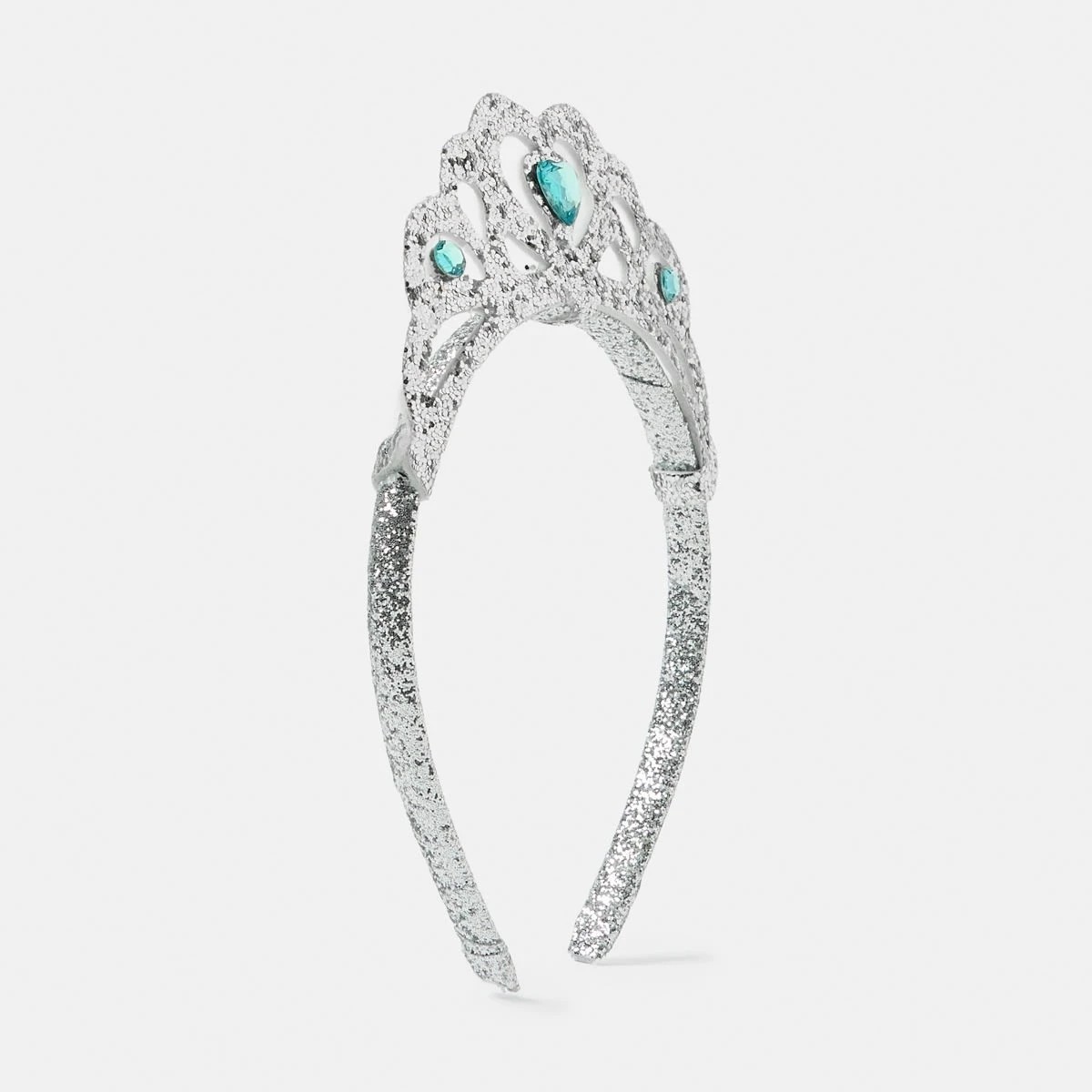 2 Tiara Headband - Silver Tone, 2 of 4