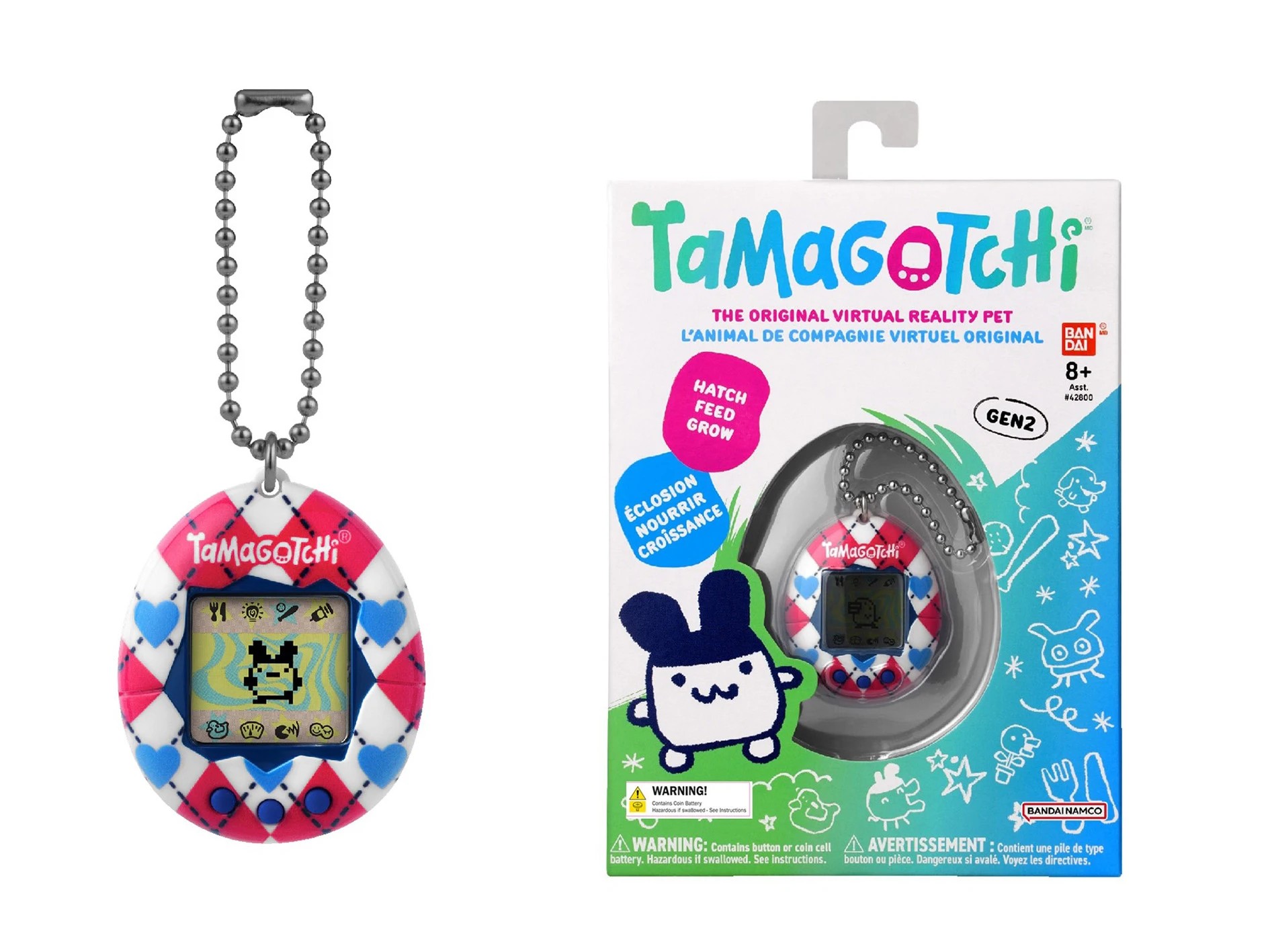 4 Tamagotchi The Original Virtual Reality Pet - Assorted, 4 of 7