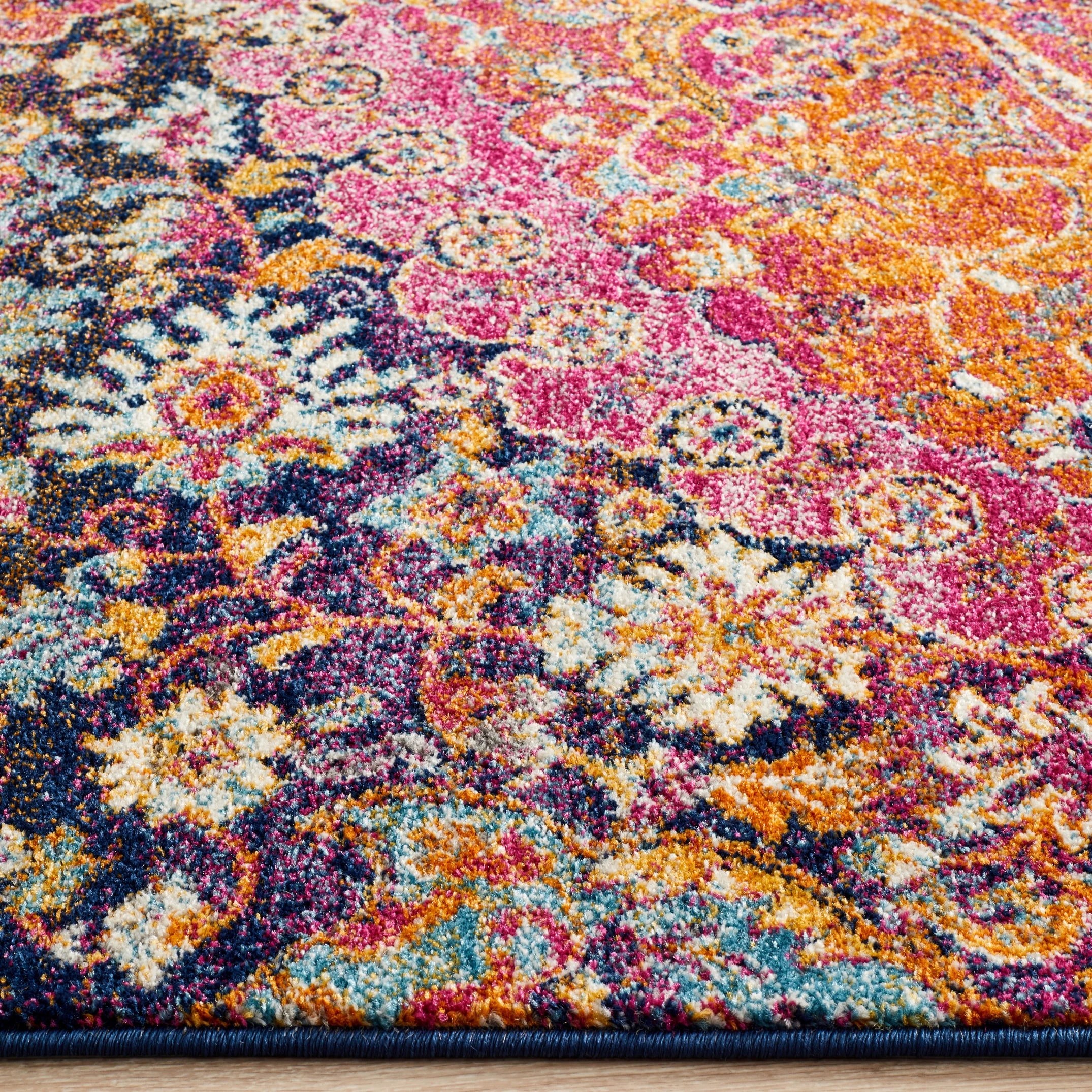 5 Common Ground Rugs Gallery 867 330x240cm - Extra Large Floor Rug - Pink, 5 of 7