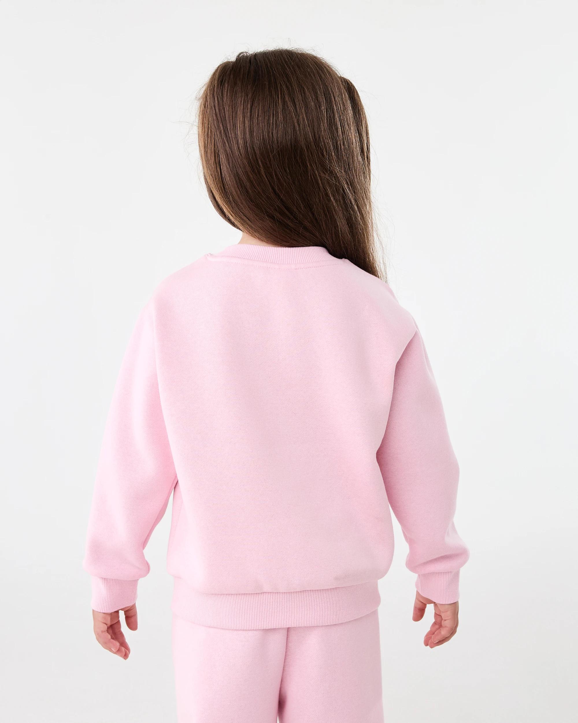 2 Crew Neck Sweater Berry Pnk, 2 of 5