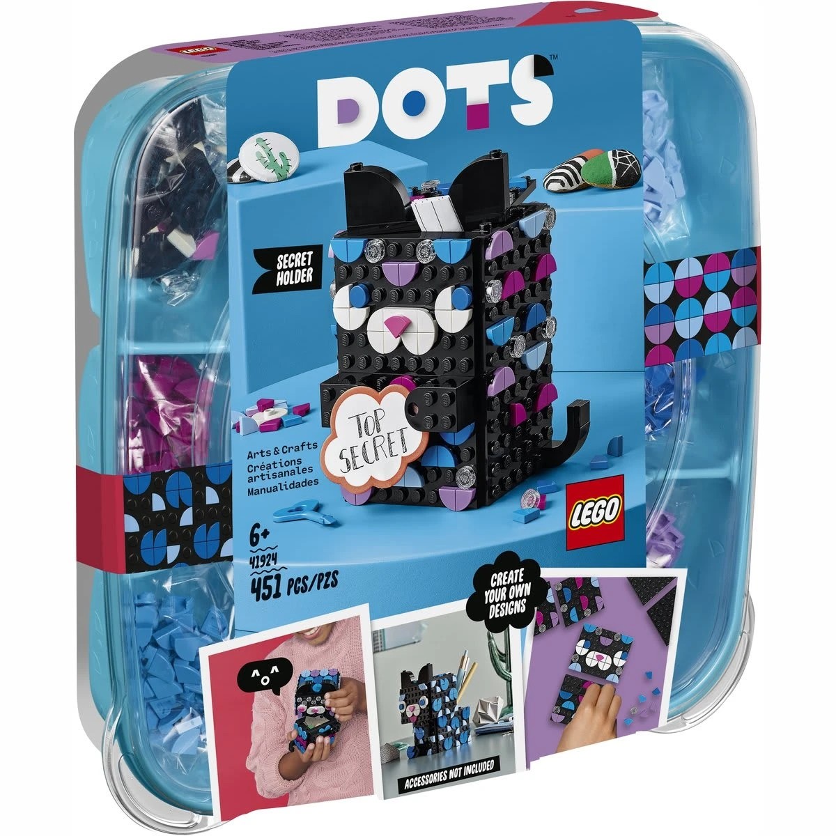 1 LEGO DOTS Secret Holder 41924, 1 of 9