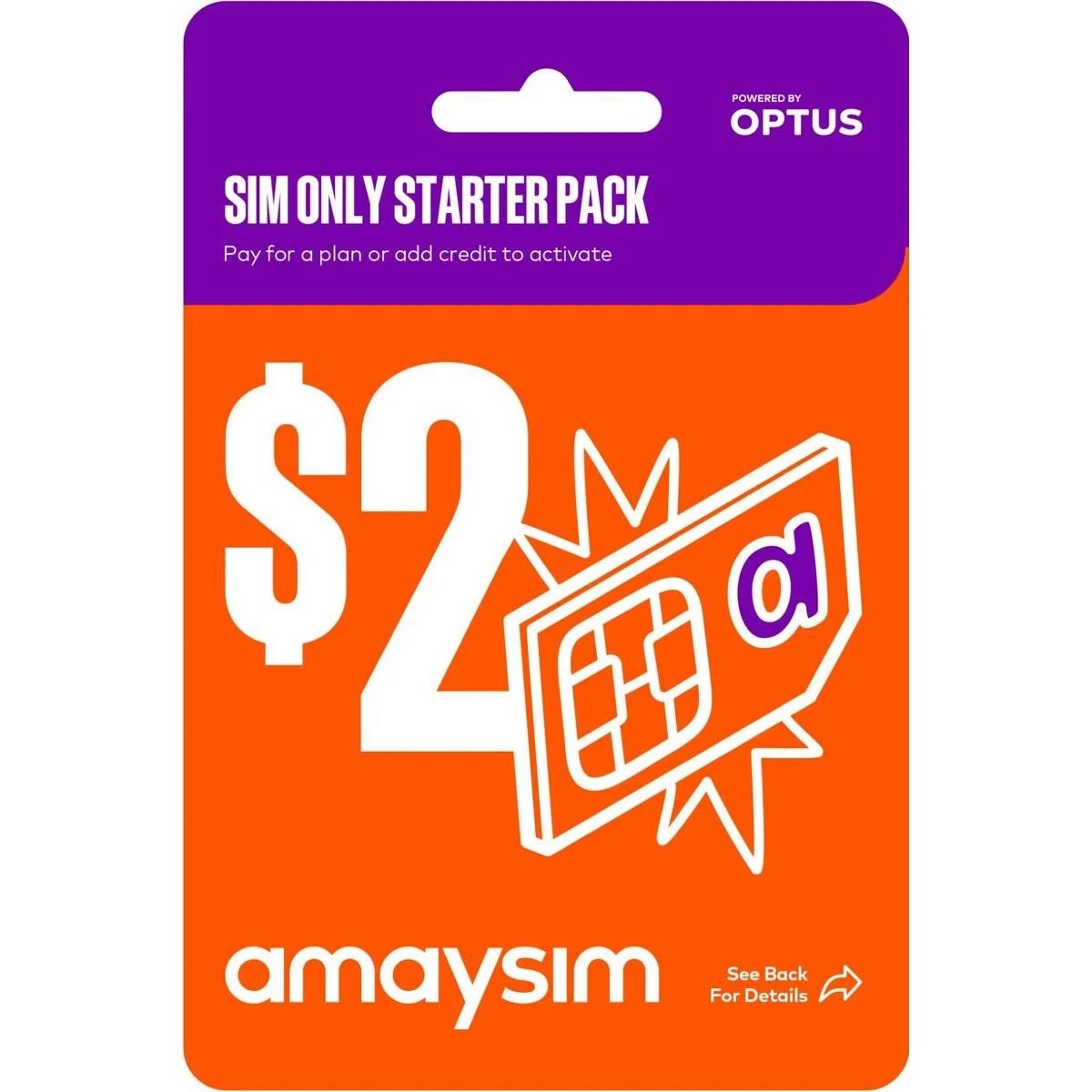 1 Amaysim Multi Fit Sim