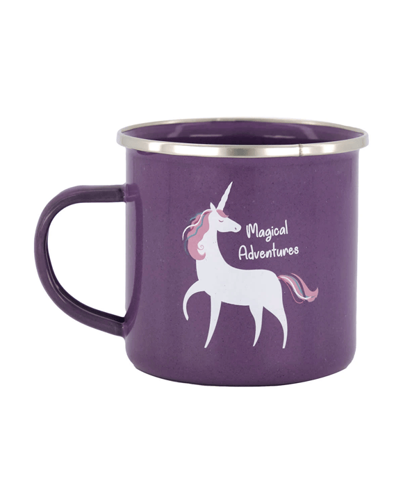 330ml Enamel Mug - Unicorn