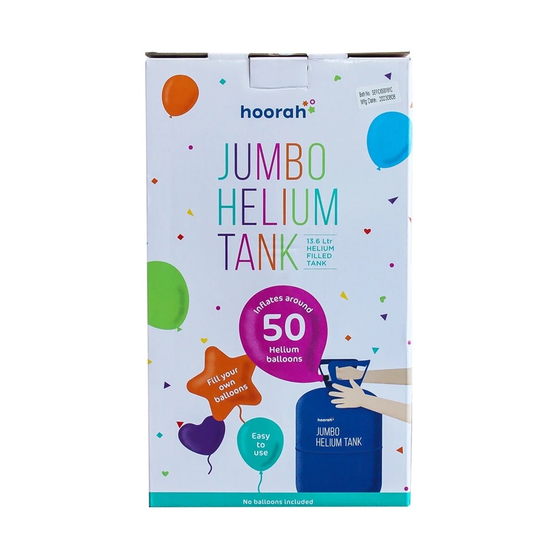 2 Hoorah Jumbo Helium Tank, 2 of 2