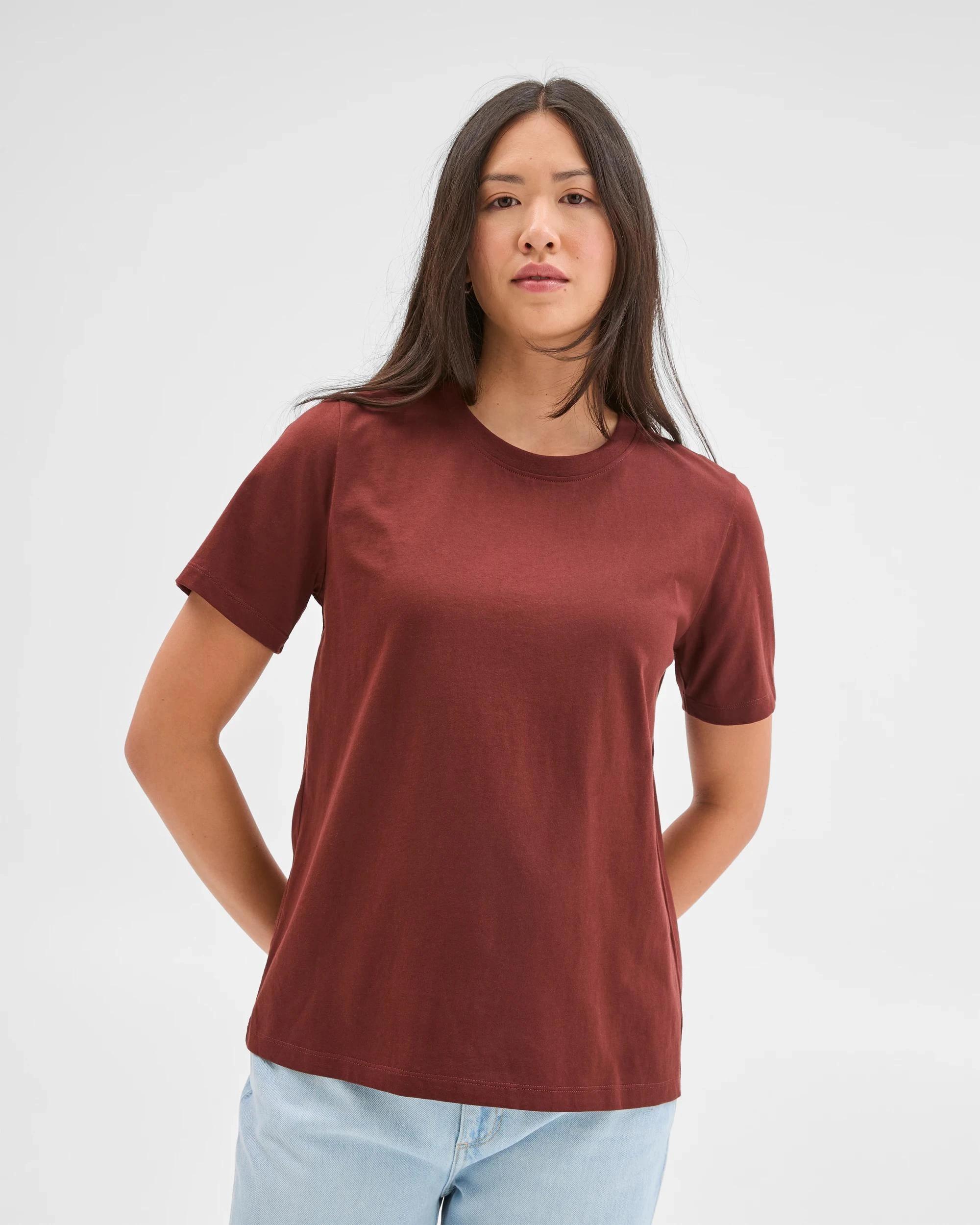 4 Target Woman Australian Cotton Classic T-Shirt AUBURN, 4 of 7