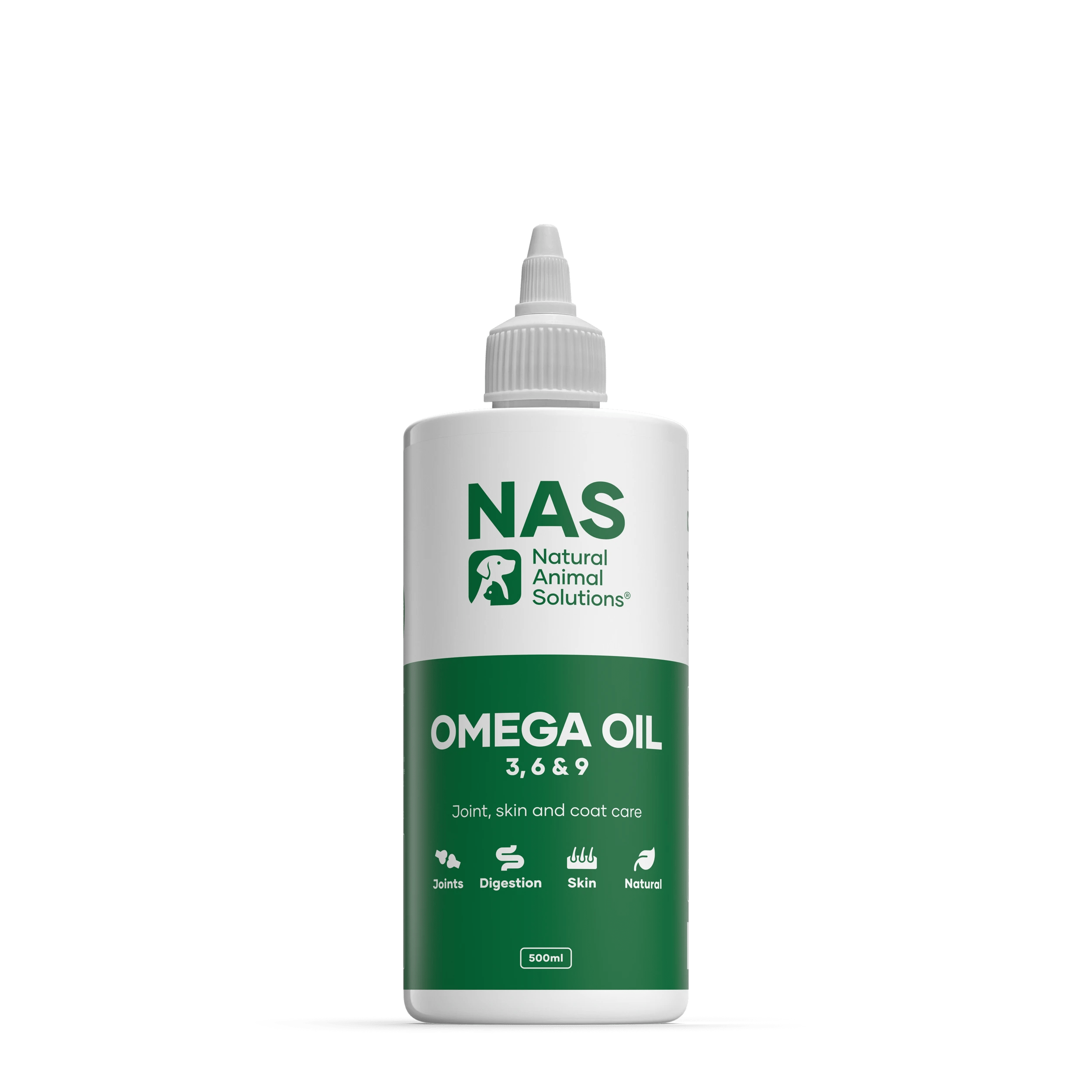 1 Natural Animal Solutions Omega Oil 3, 6 & 9 For Dogs, Cats And Horses - 500ml, 1 of 1