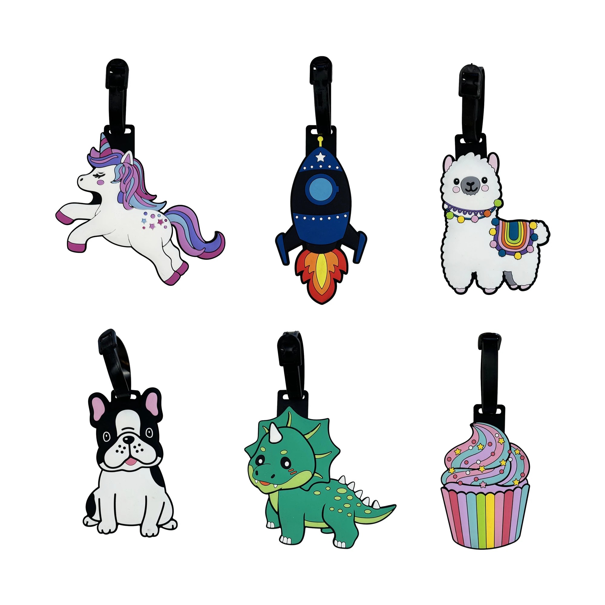 1 Luggage Character Tag - Assorted, 1 of 7