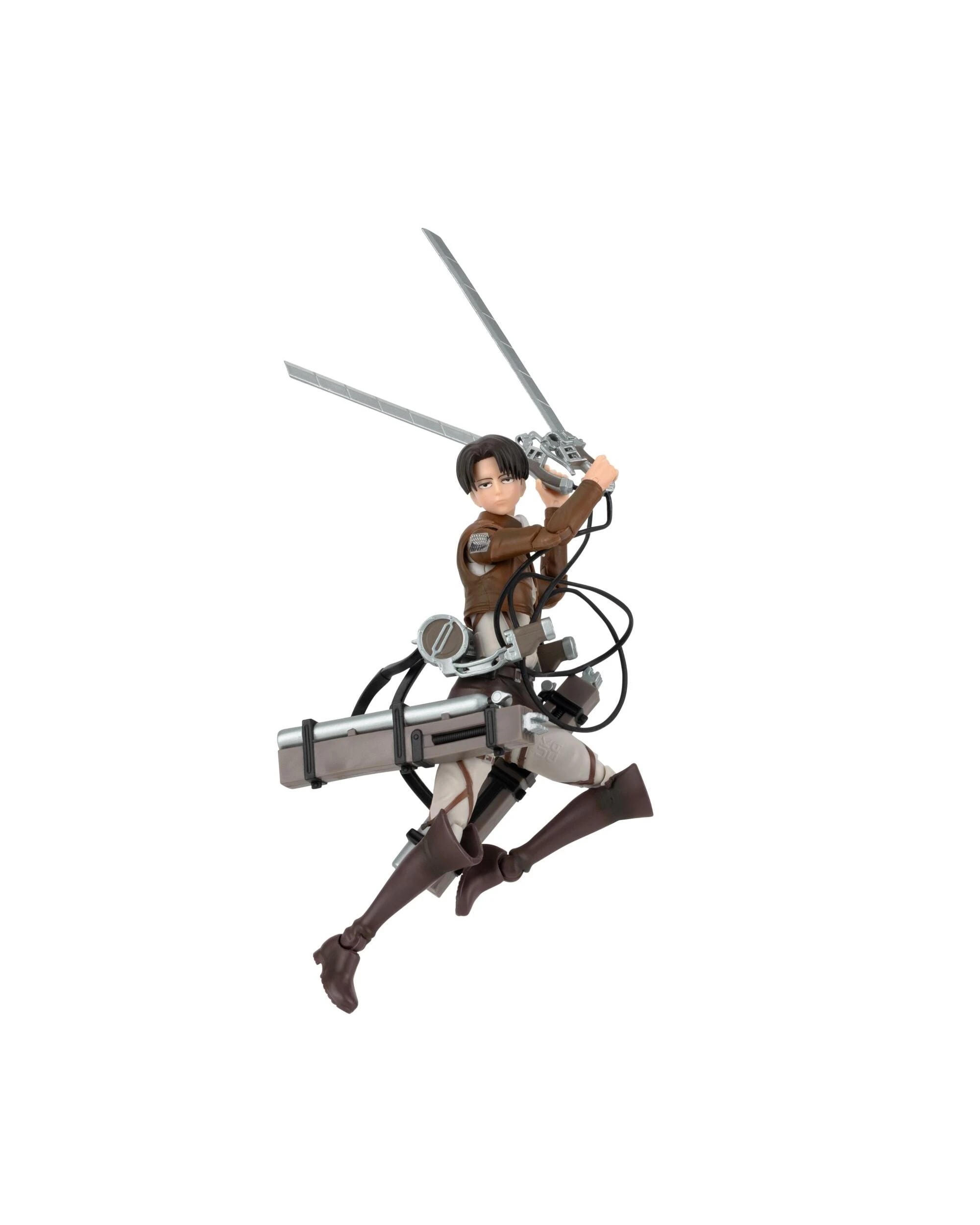 7 Total Anime Attack on Titan Levi Ackerman 6.5 inch Scale Action Figure, 7 of 7