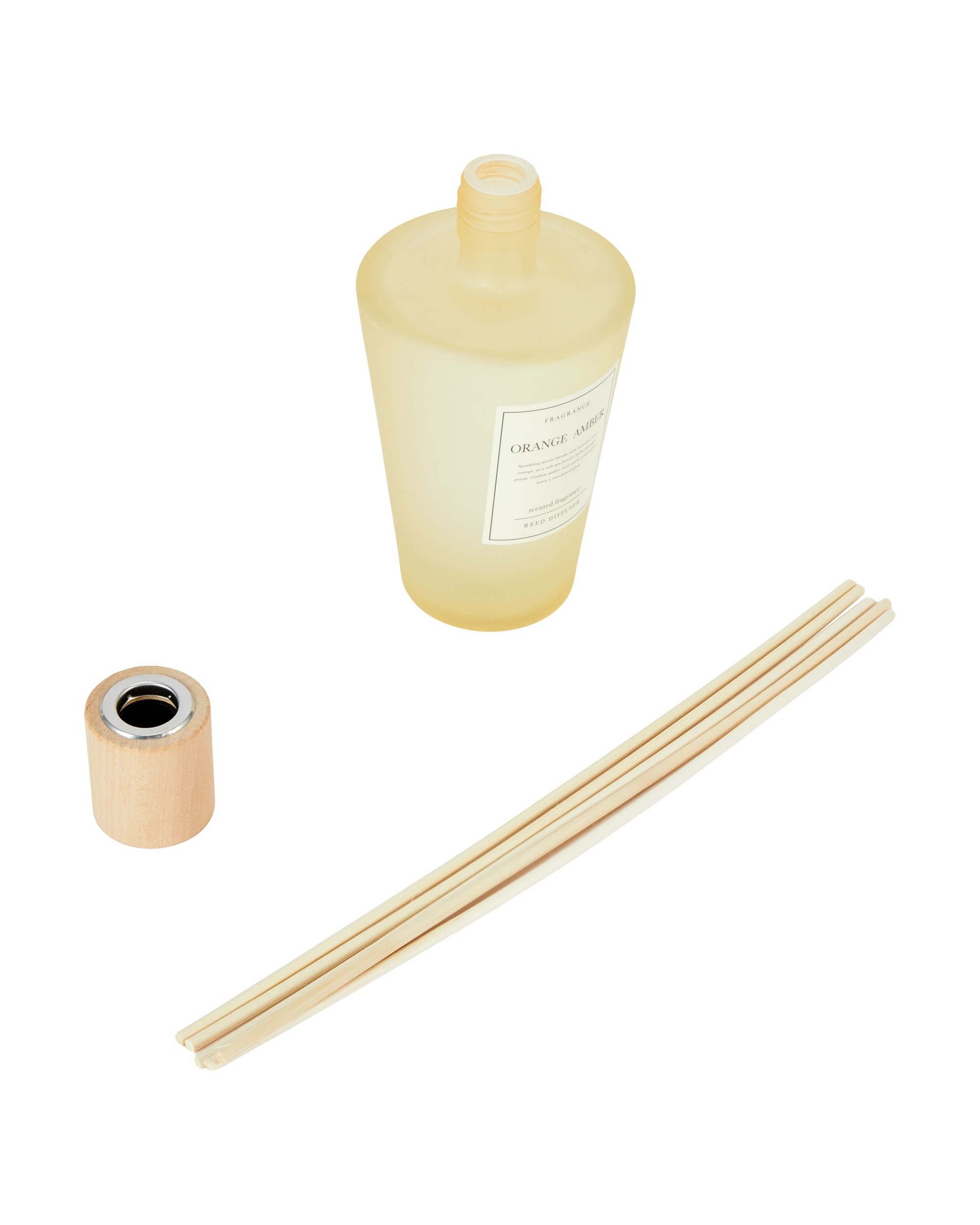 3 XL Frosted Orange Amber Reed Diffuser 350ml, 3 of 6