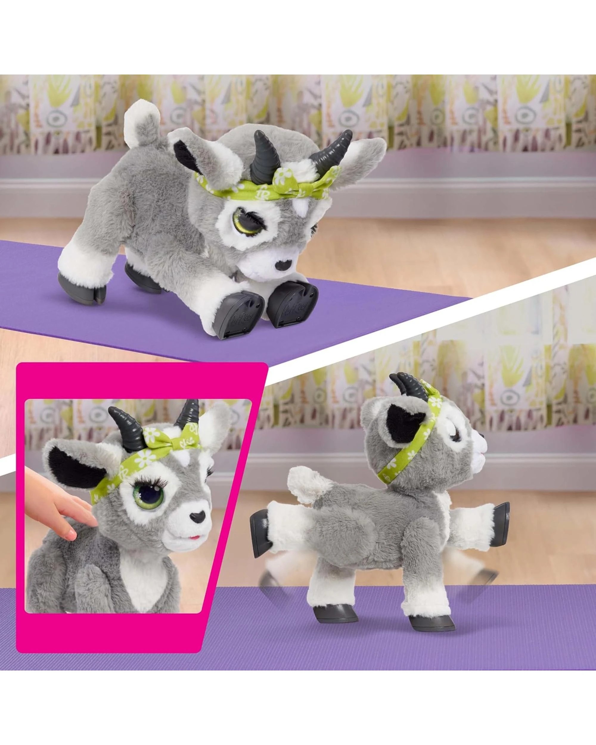 3 FurReal Daisy The Yoga Goat, 3 of 6