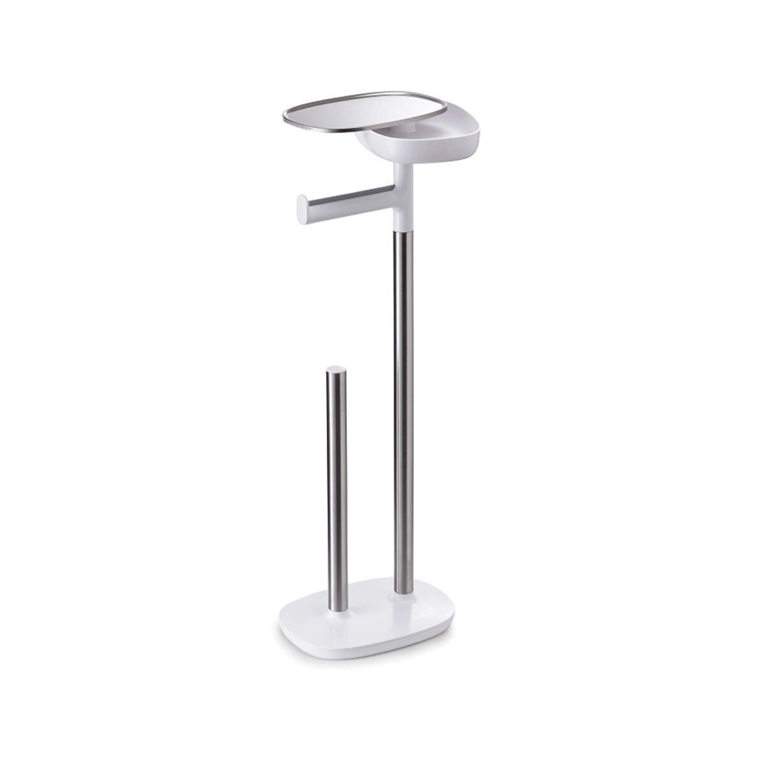2 Joseph Joseph Easy-store Toilet Paper Stand Steel Storage Organiser 68cm
 - Silver, 2 of 7
